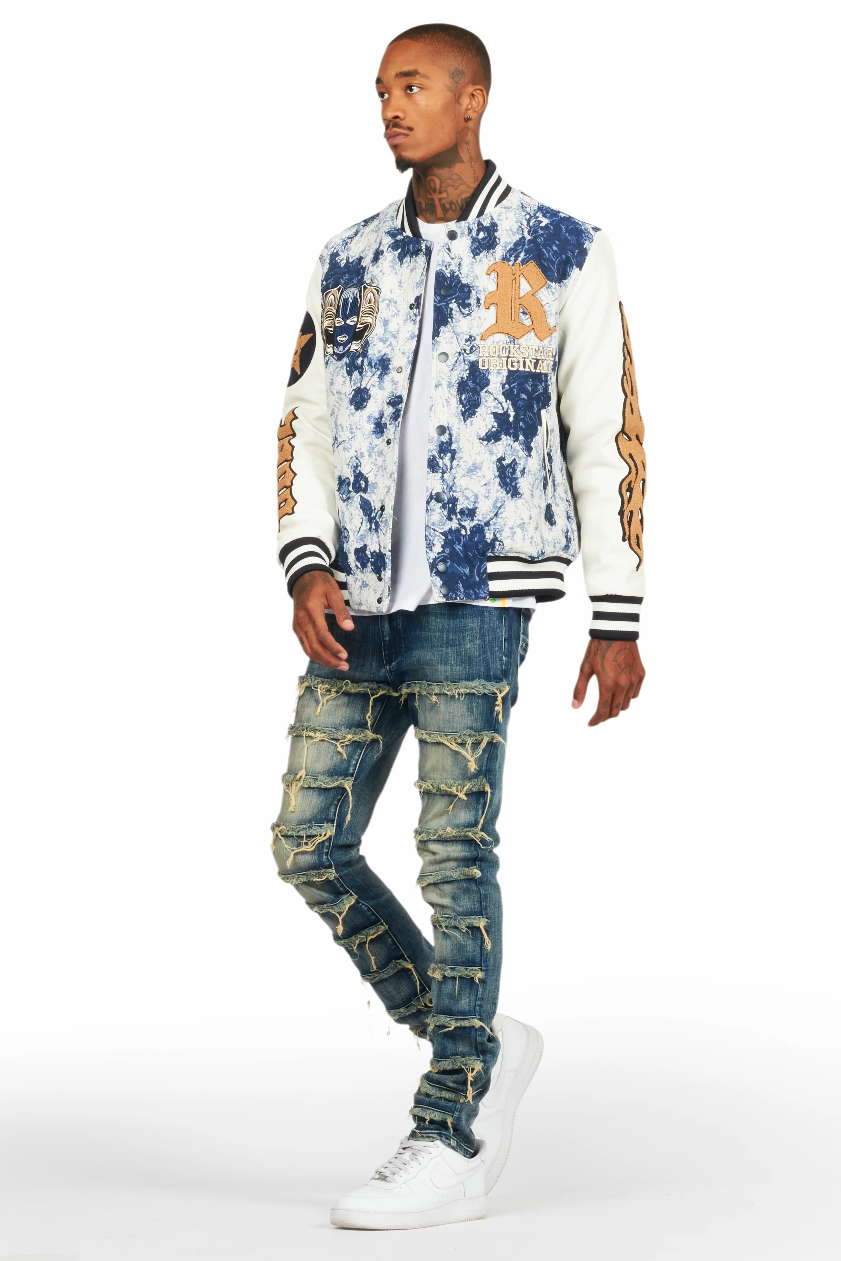 Waylon Tint  Frayed Slim Fit Jean - Image 6