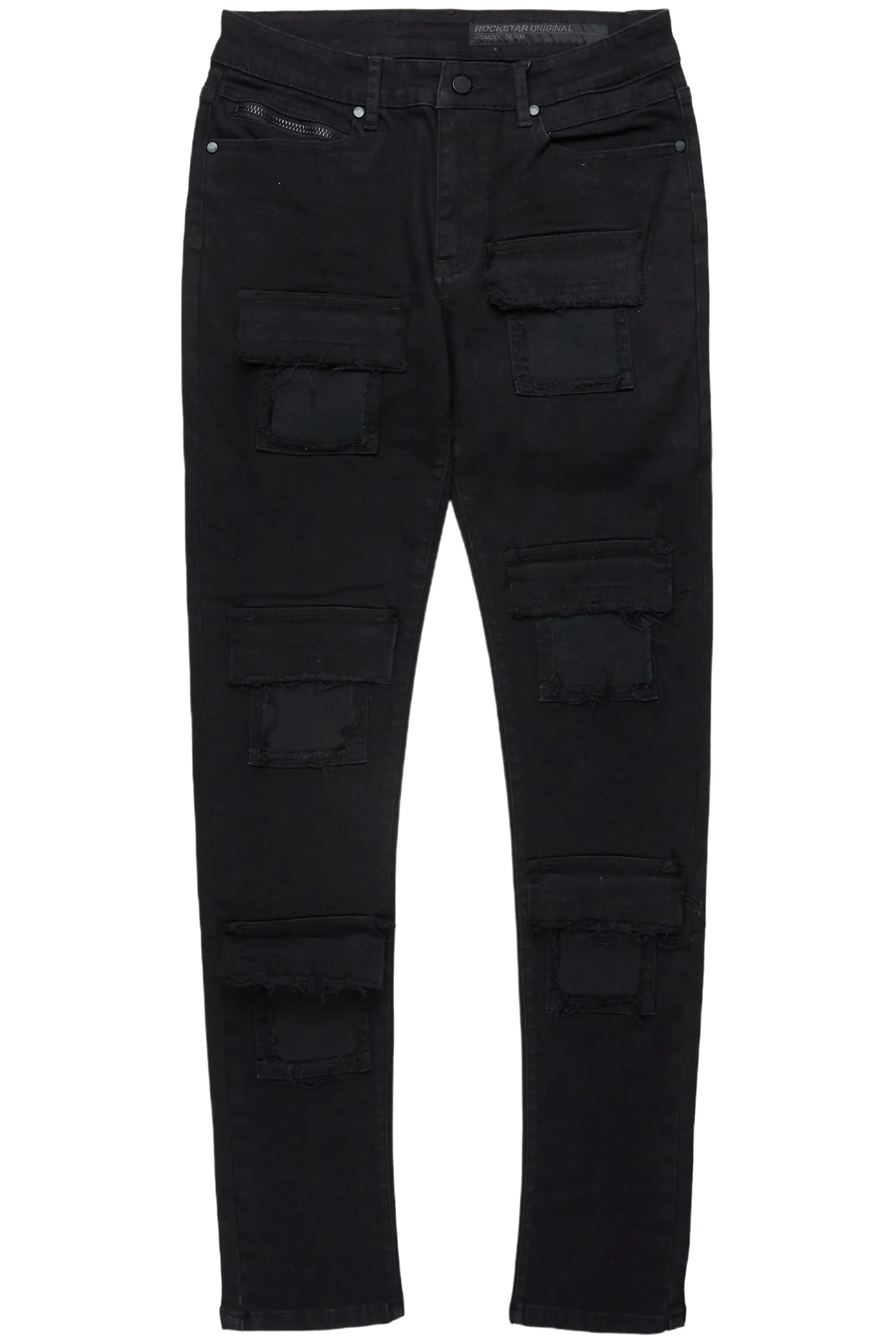 Petrus Black Slim Fit Jean - Image 2