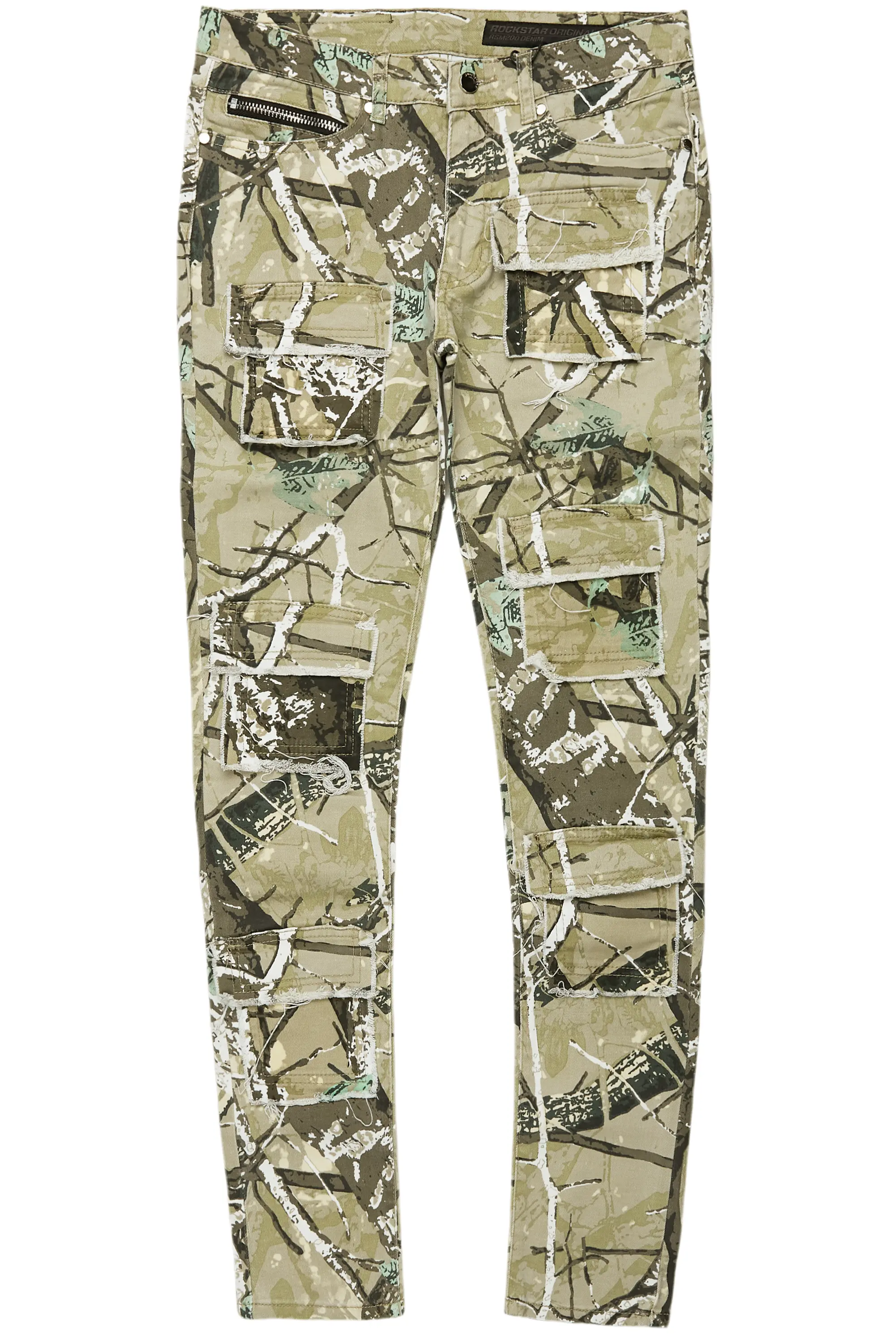 Petrus Tree Camo Slim Fit Jean - Image 2