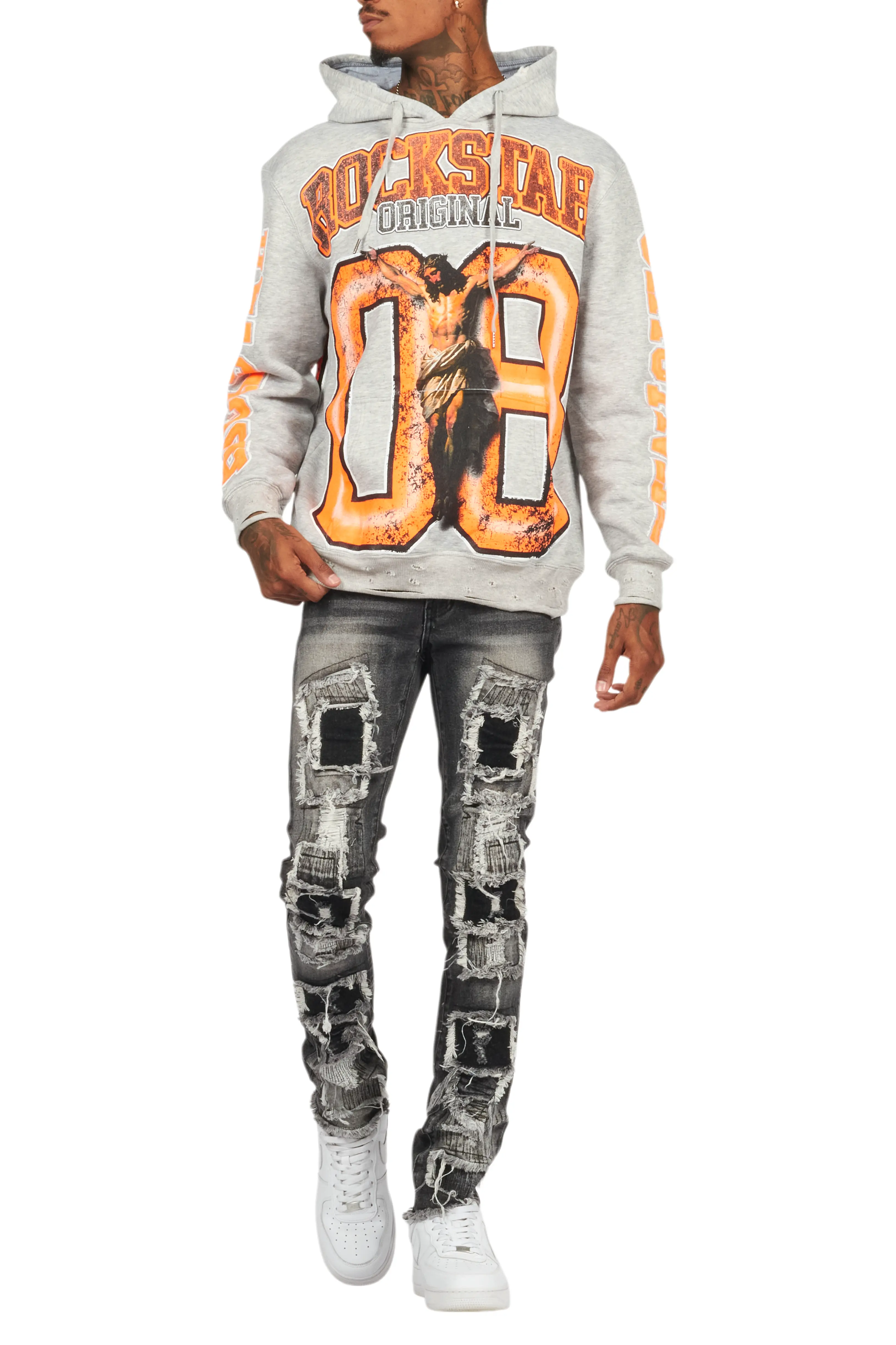 Camden Grey Slim Fit Jean - Image 10