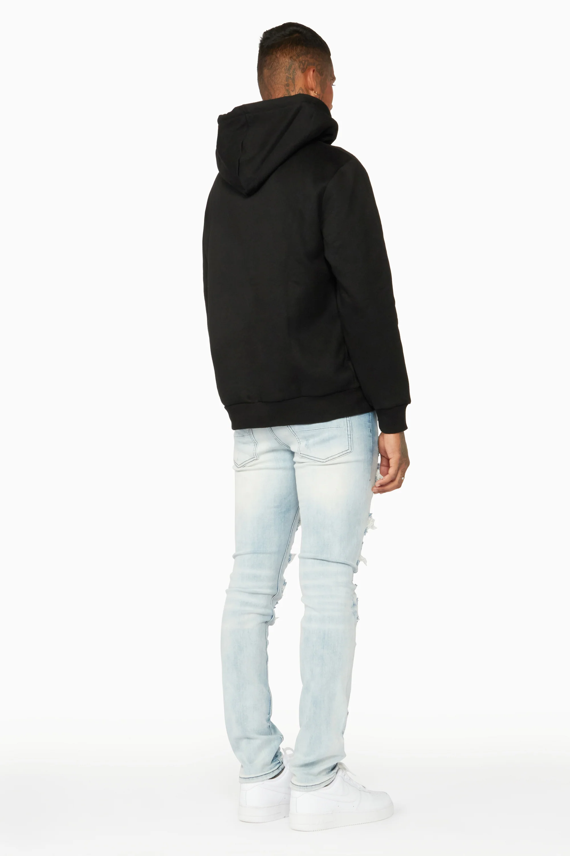 Ardee Blue Distressed Jean - Image 10