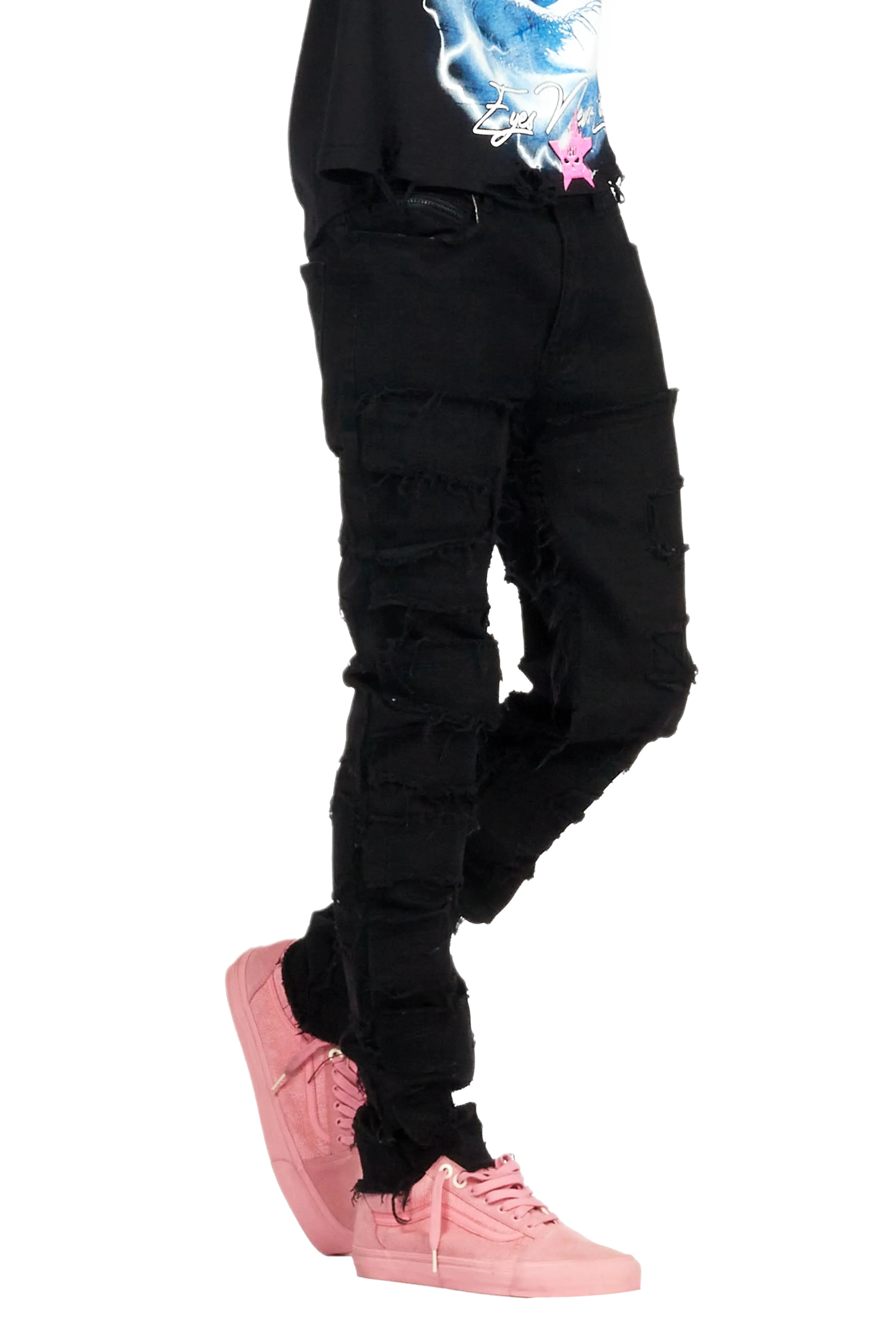 Shake Black Slim Fit Jean - Image 10