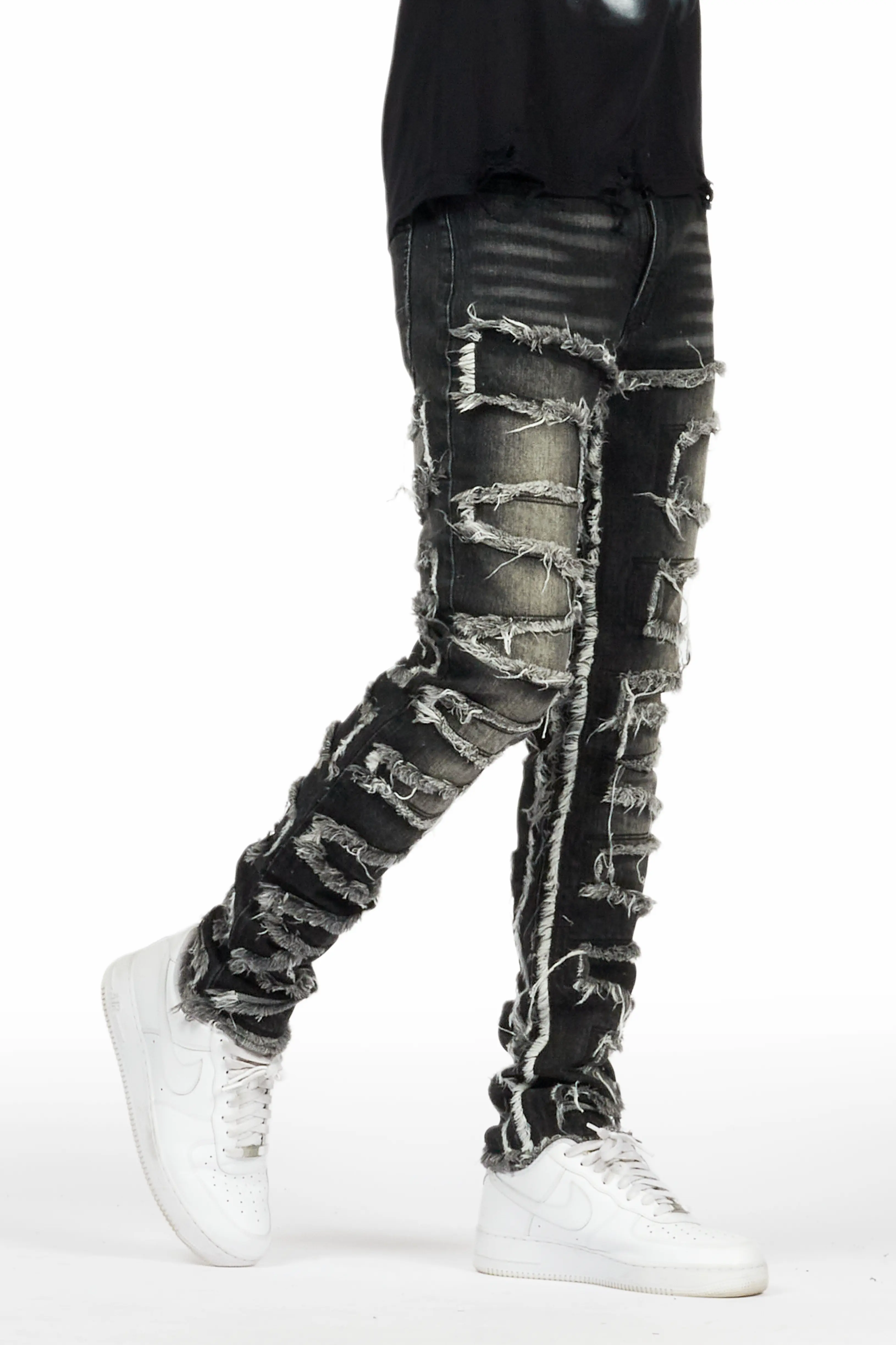Shake Dark Grey Slim Fit Jean