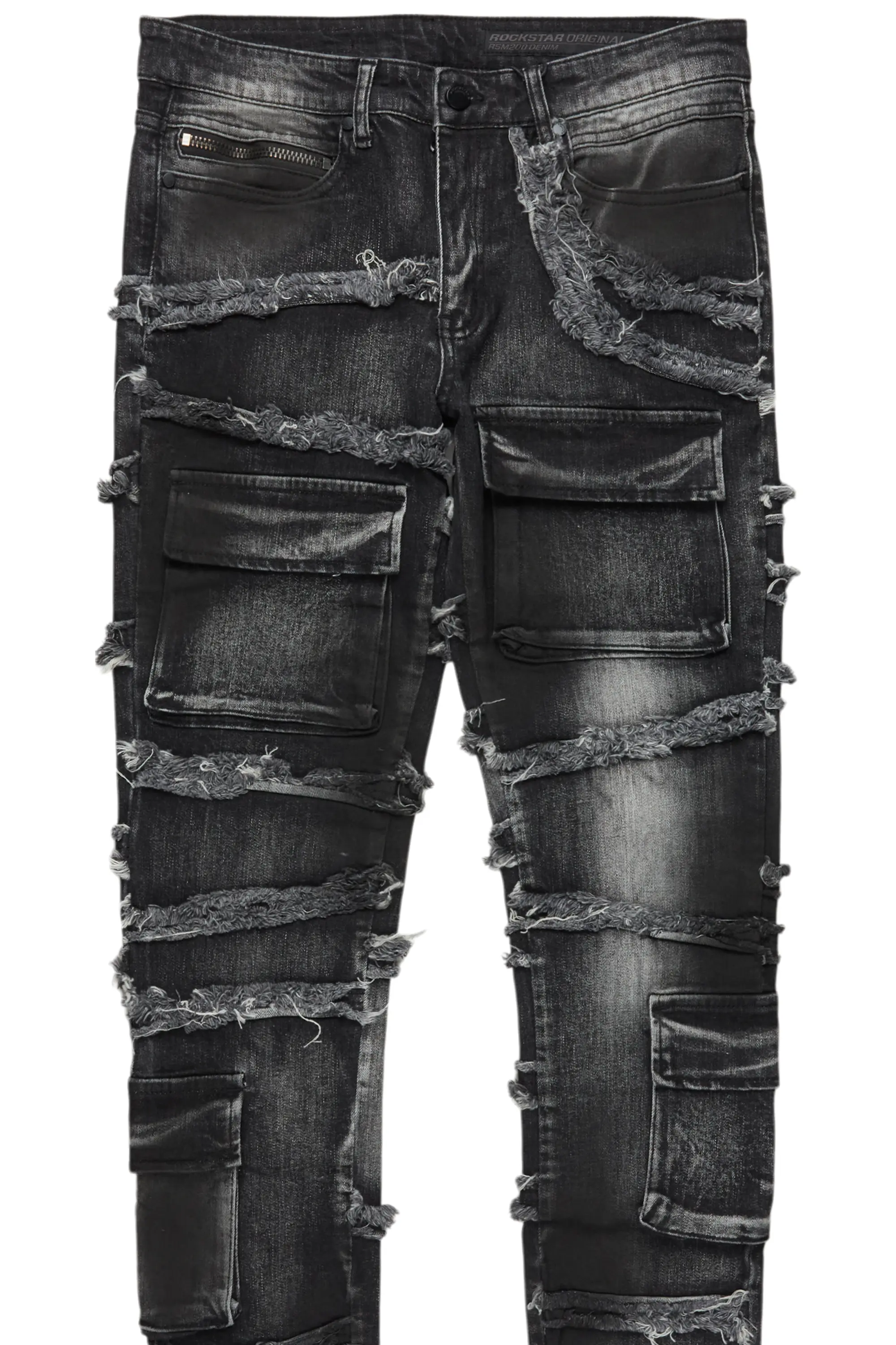 Yves Grey Skinny Cargo Jean - Image 8