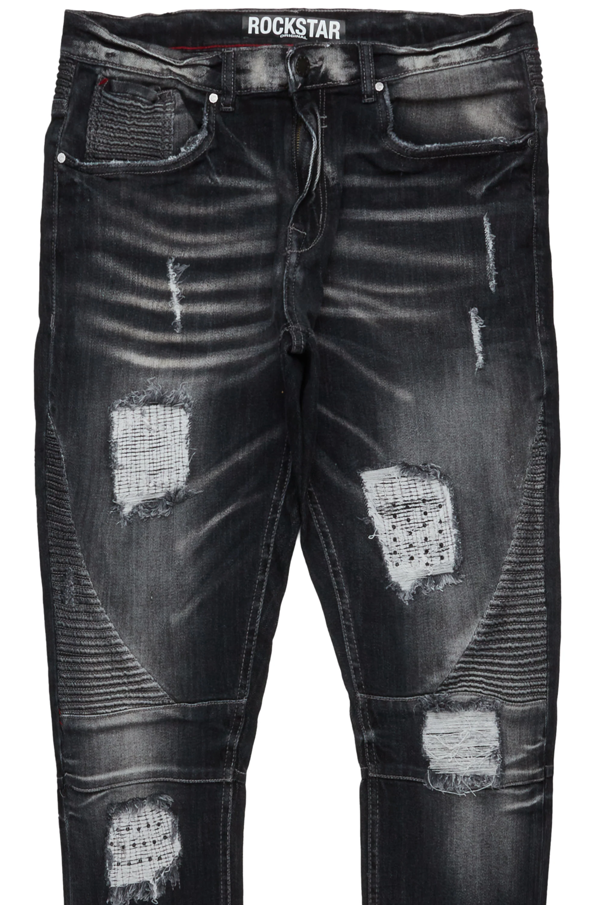 Theodore Grey Biker Slim Fit Jean - Image 3