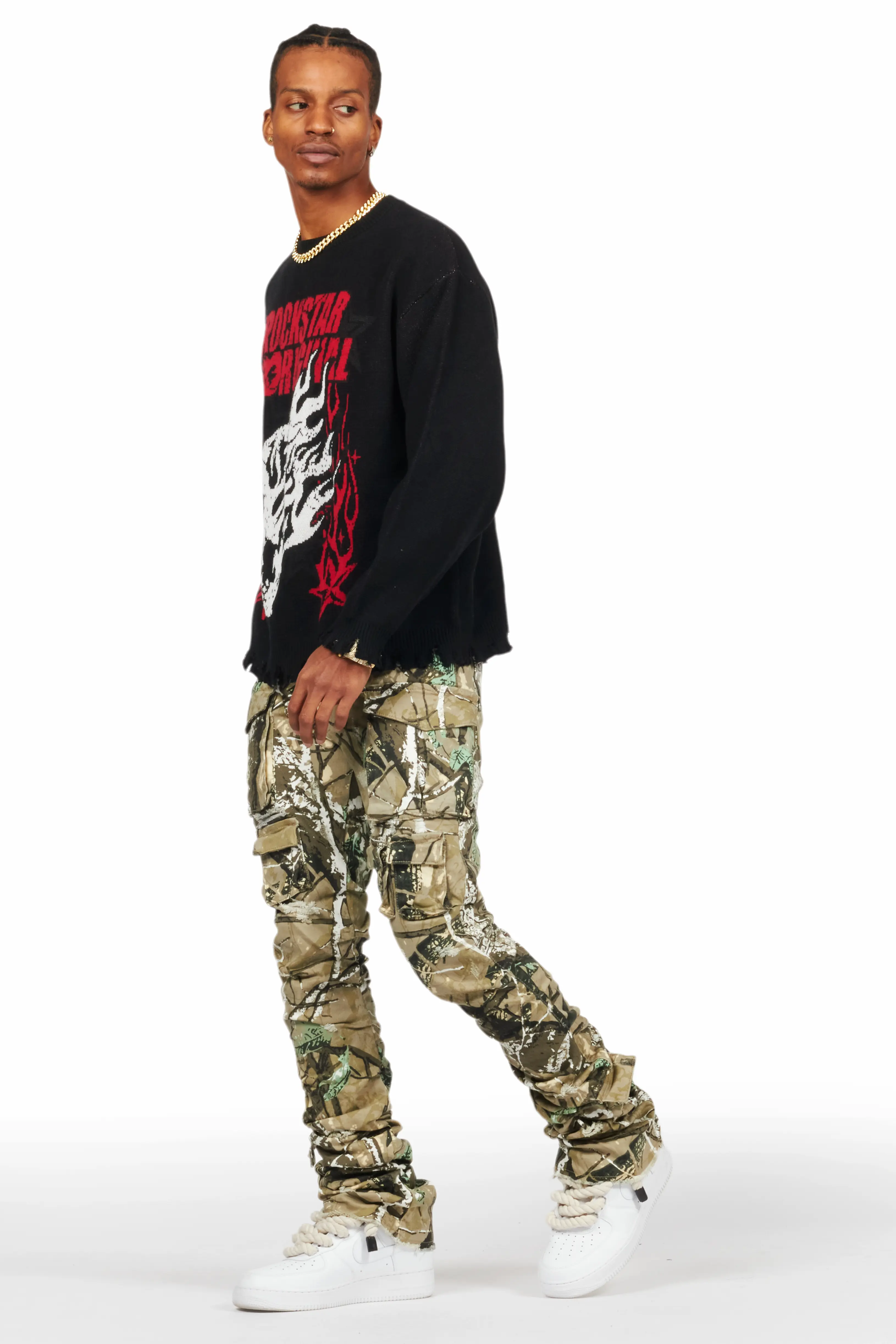 Smitty Black Knit Sweater - Image 6