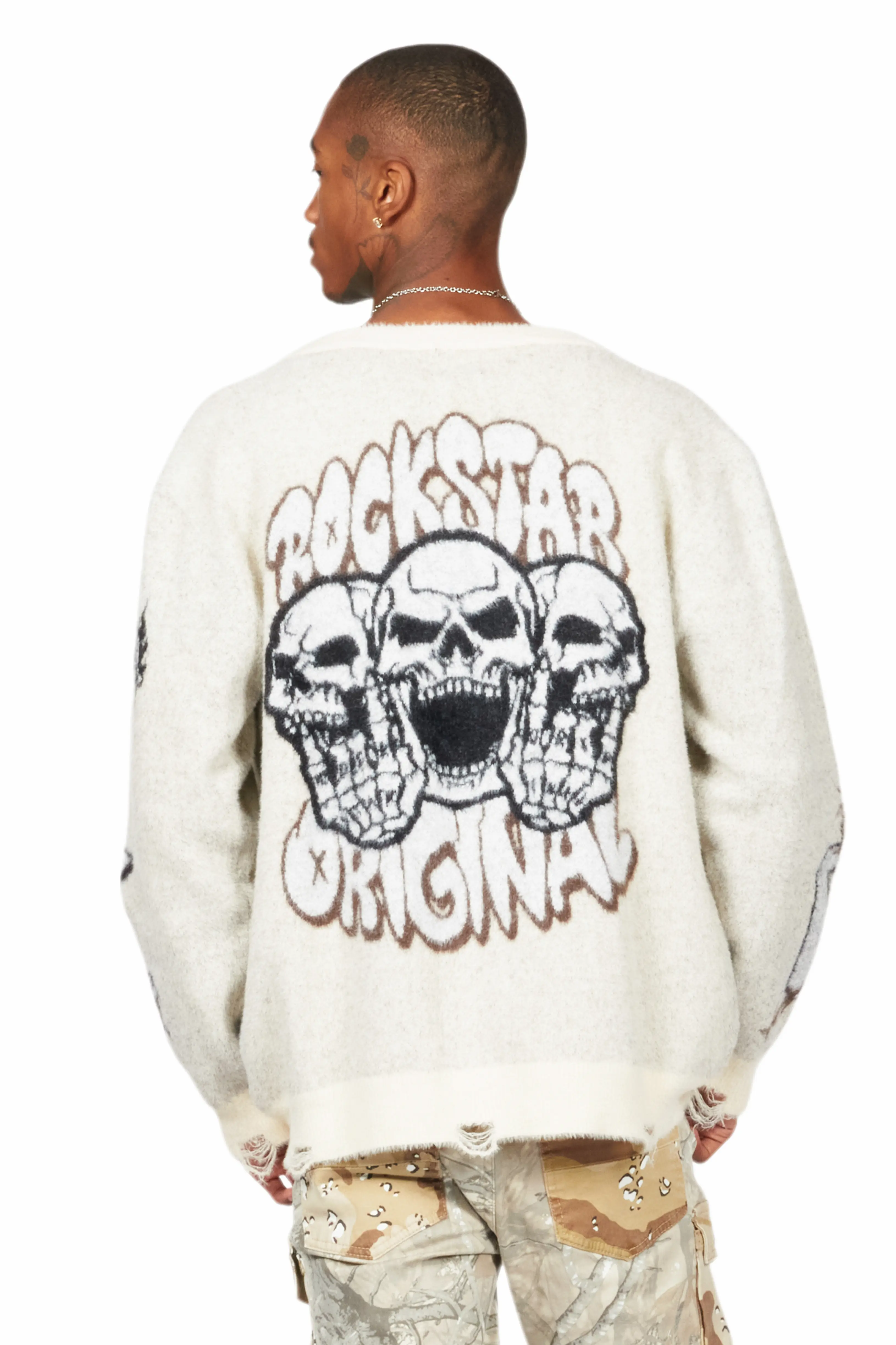 Rune Sand Knit Sweater - Image 6