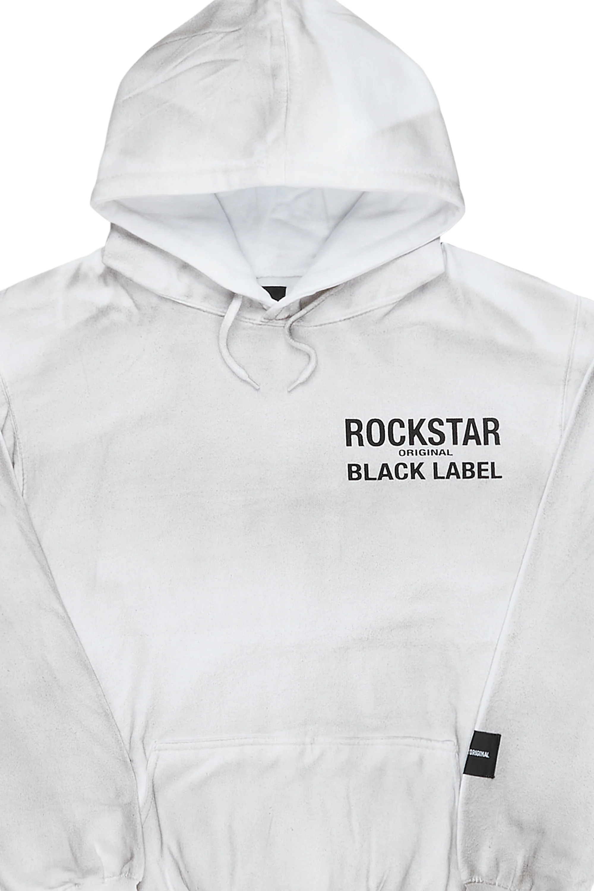 Art Dist. White Graphic Hoodie - Image 2