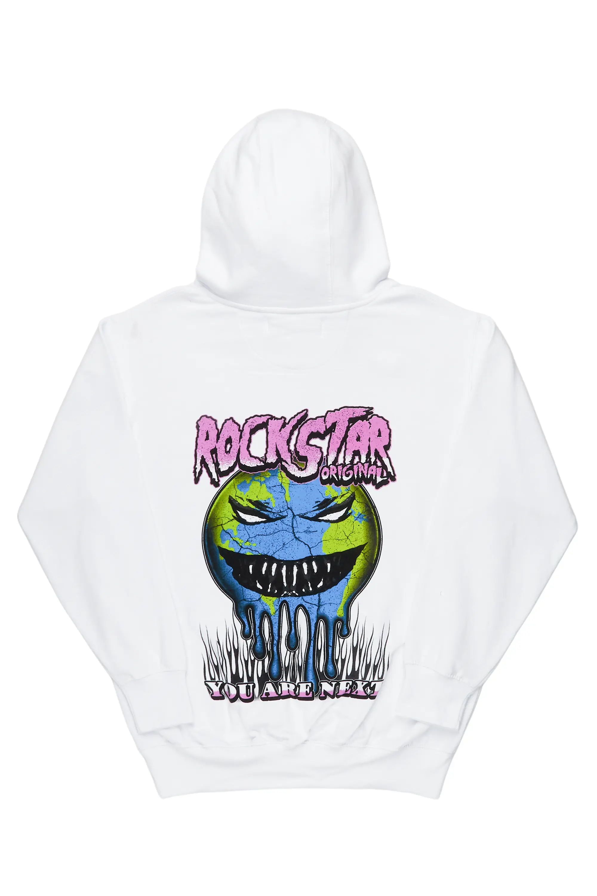 Krupshin White Graphic Hoodie - Image 5