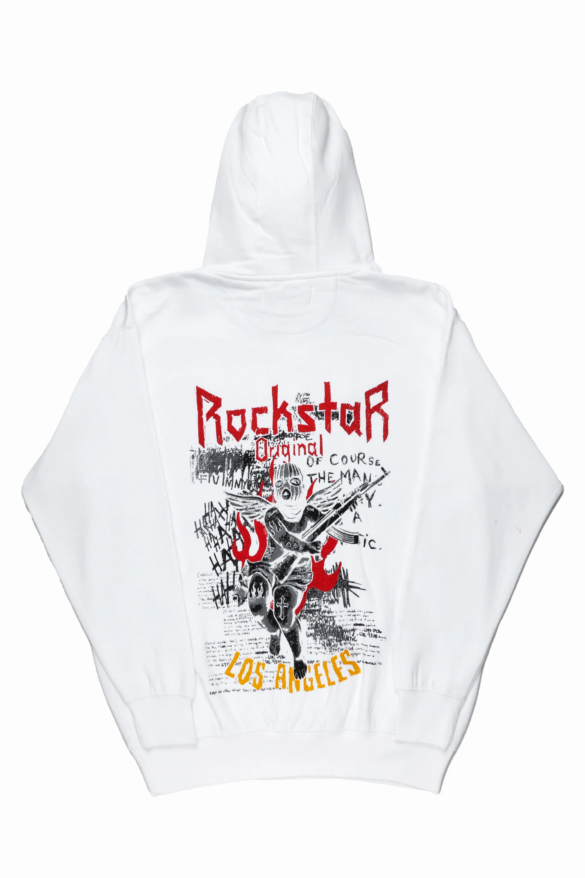 Sin White Hoodie - Image 2