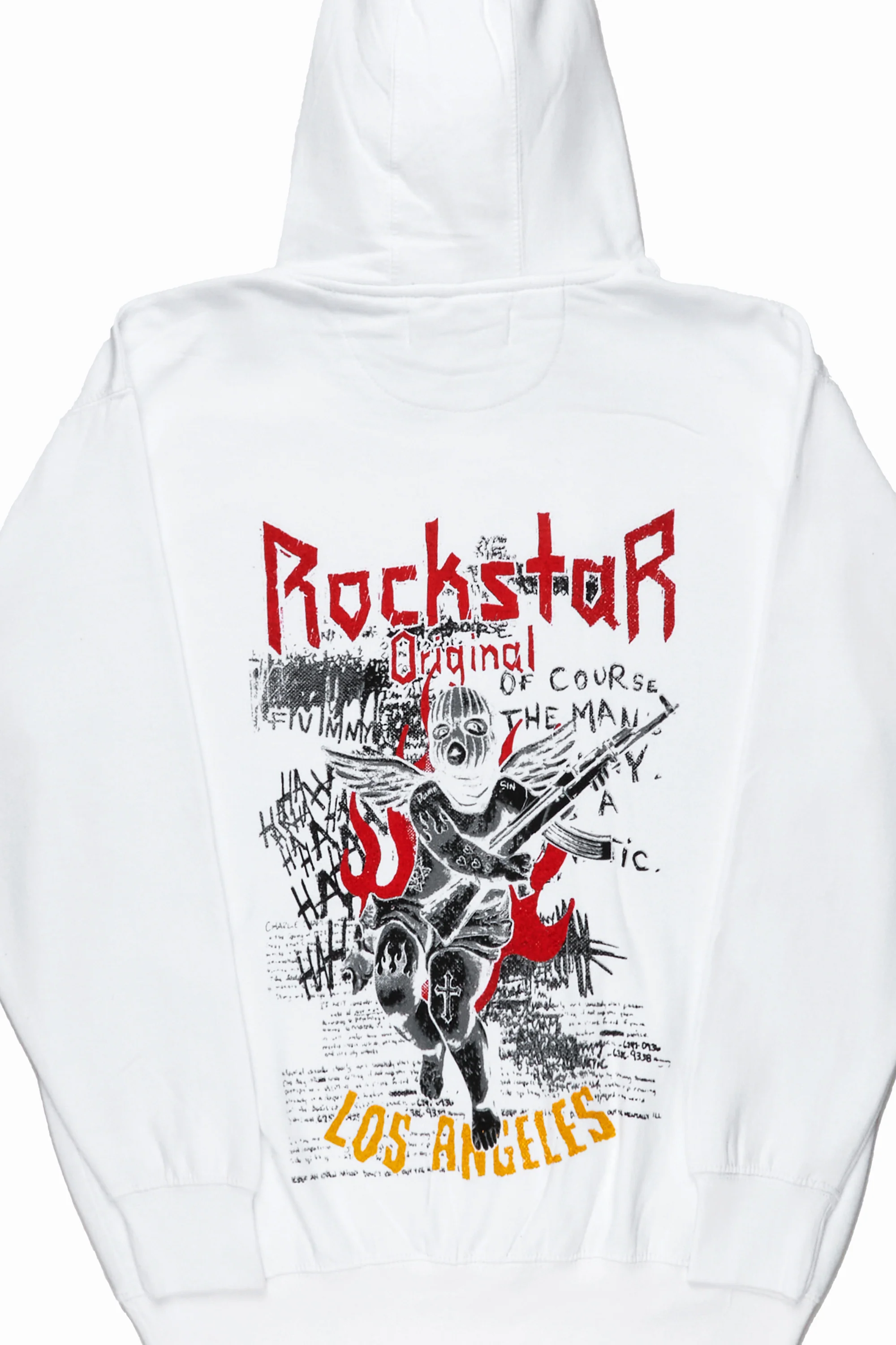 Sin White Hoodie - Image 3