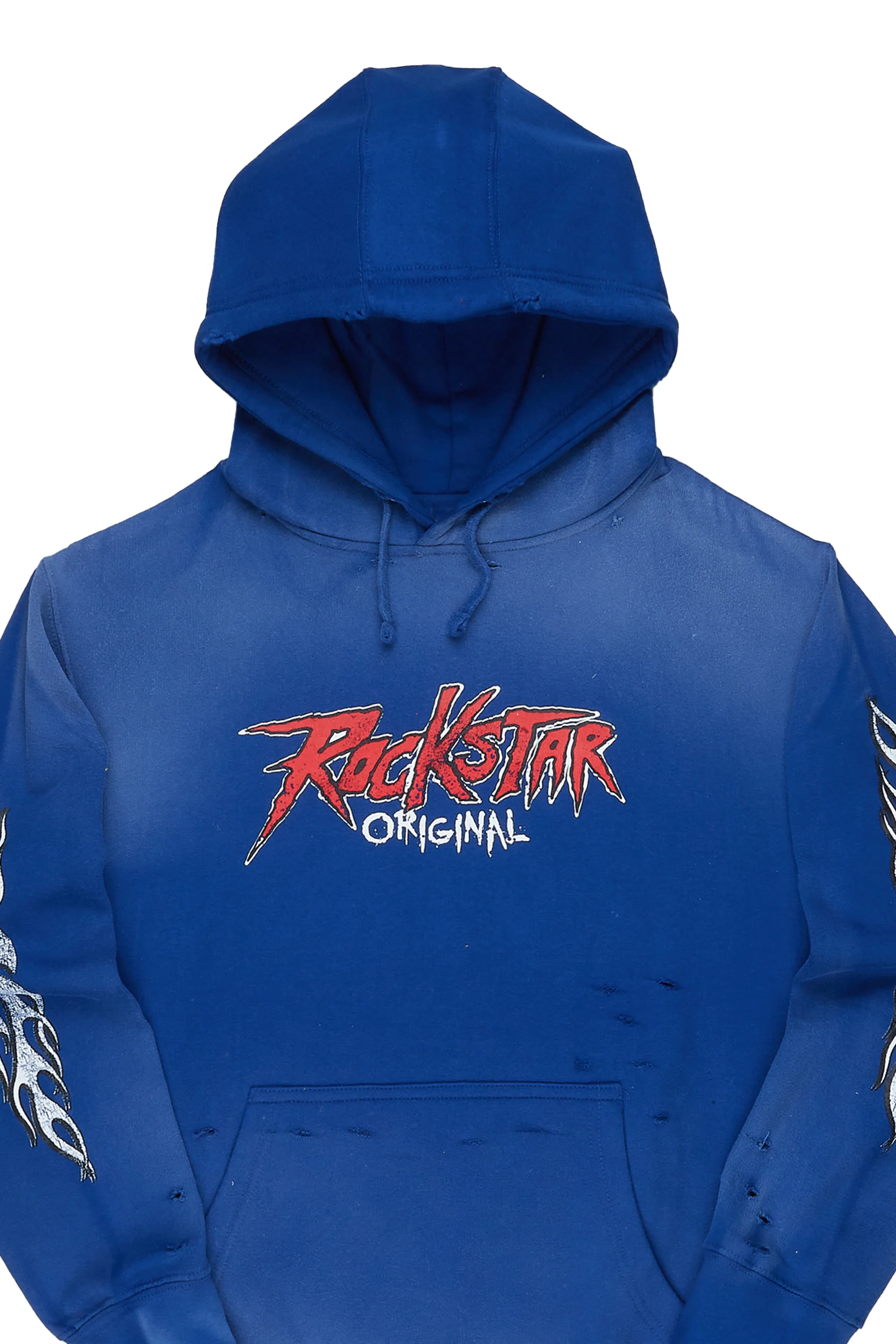 Gaston Royal Blue Graphic Hoodie - Image 8