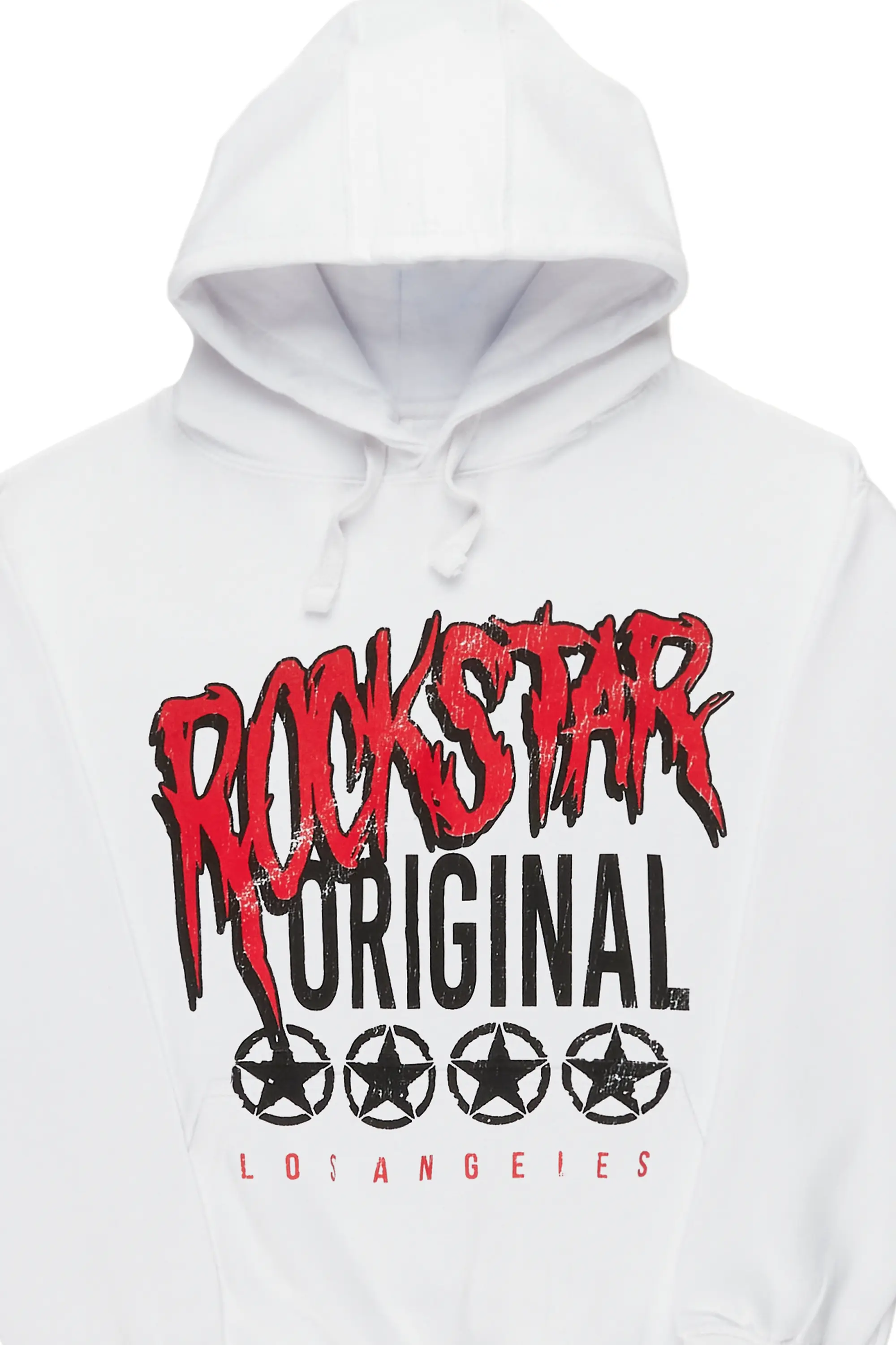 Wizzurd White Graphic Hoodie - Image 2