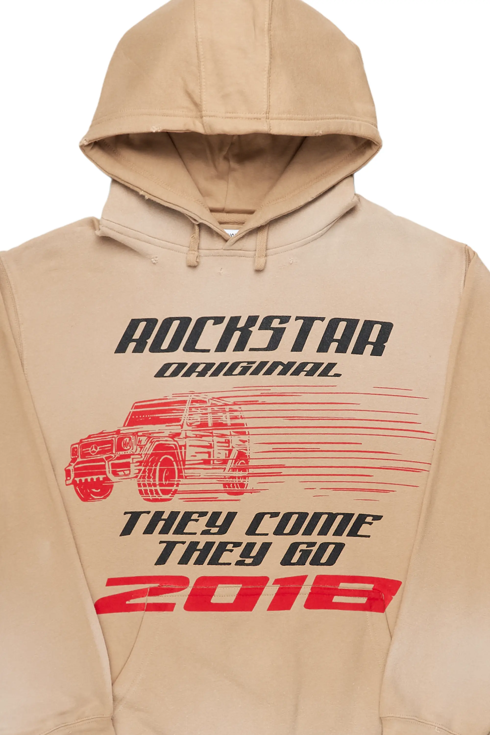 Jago Sand Graphic Hoodie - Image 4
