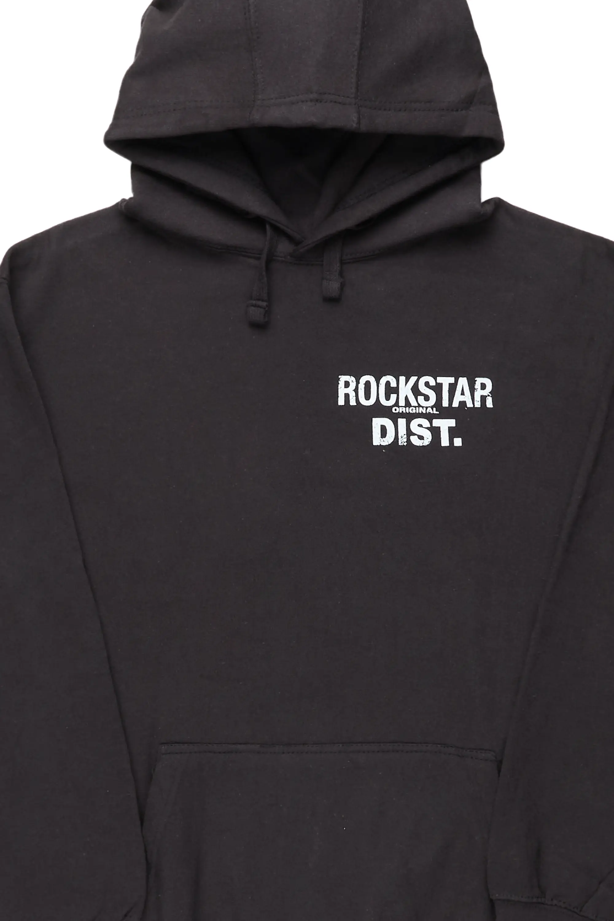 Lake Black/White Graphic Hoodie - Image 4