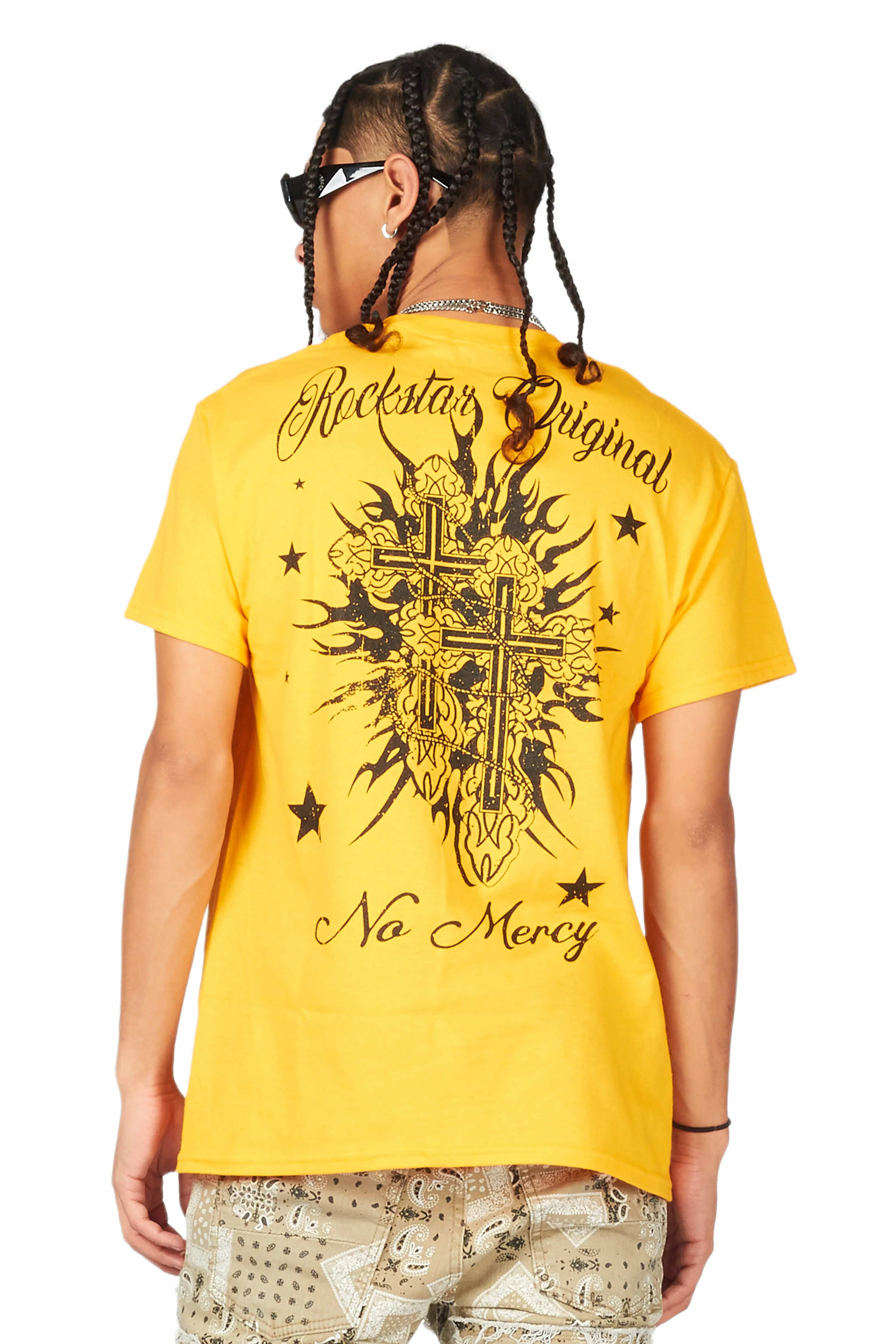 Mermaid Gold Graphic T-Shirt - Image 4