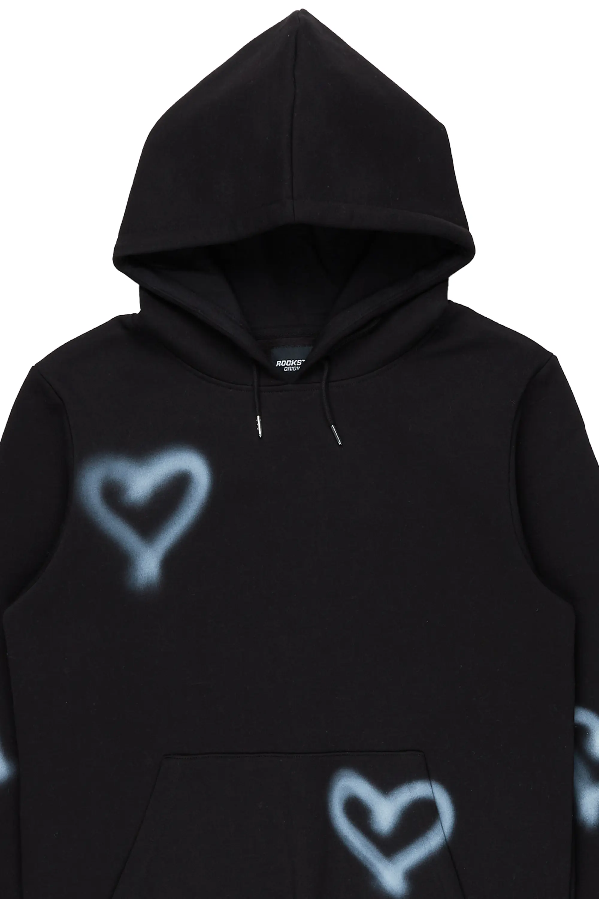 Apollo Black Graphic Hoodie - Image 3