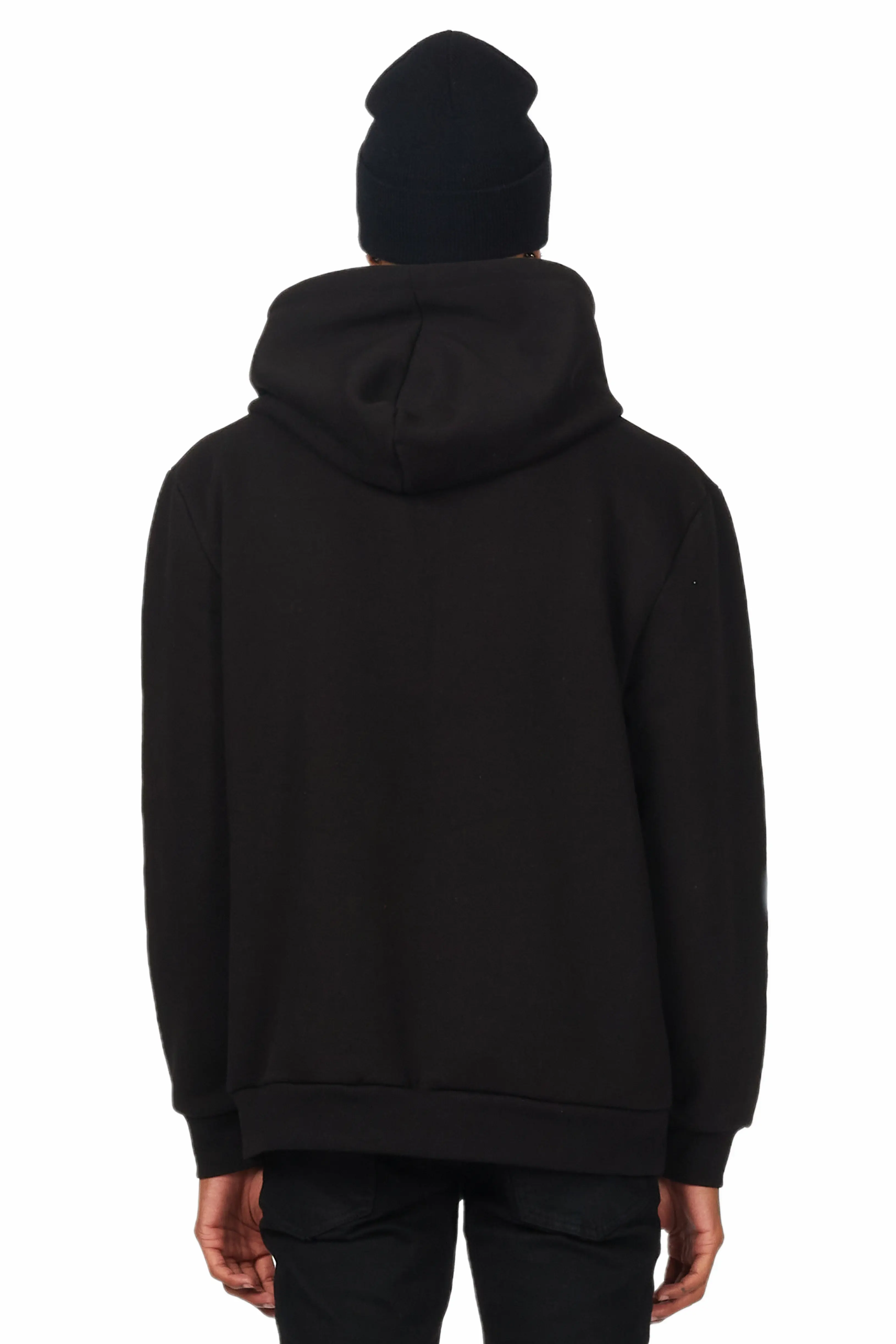 Apollo Black Graphic Hoodie - Image 6