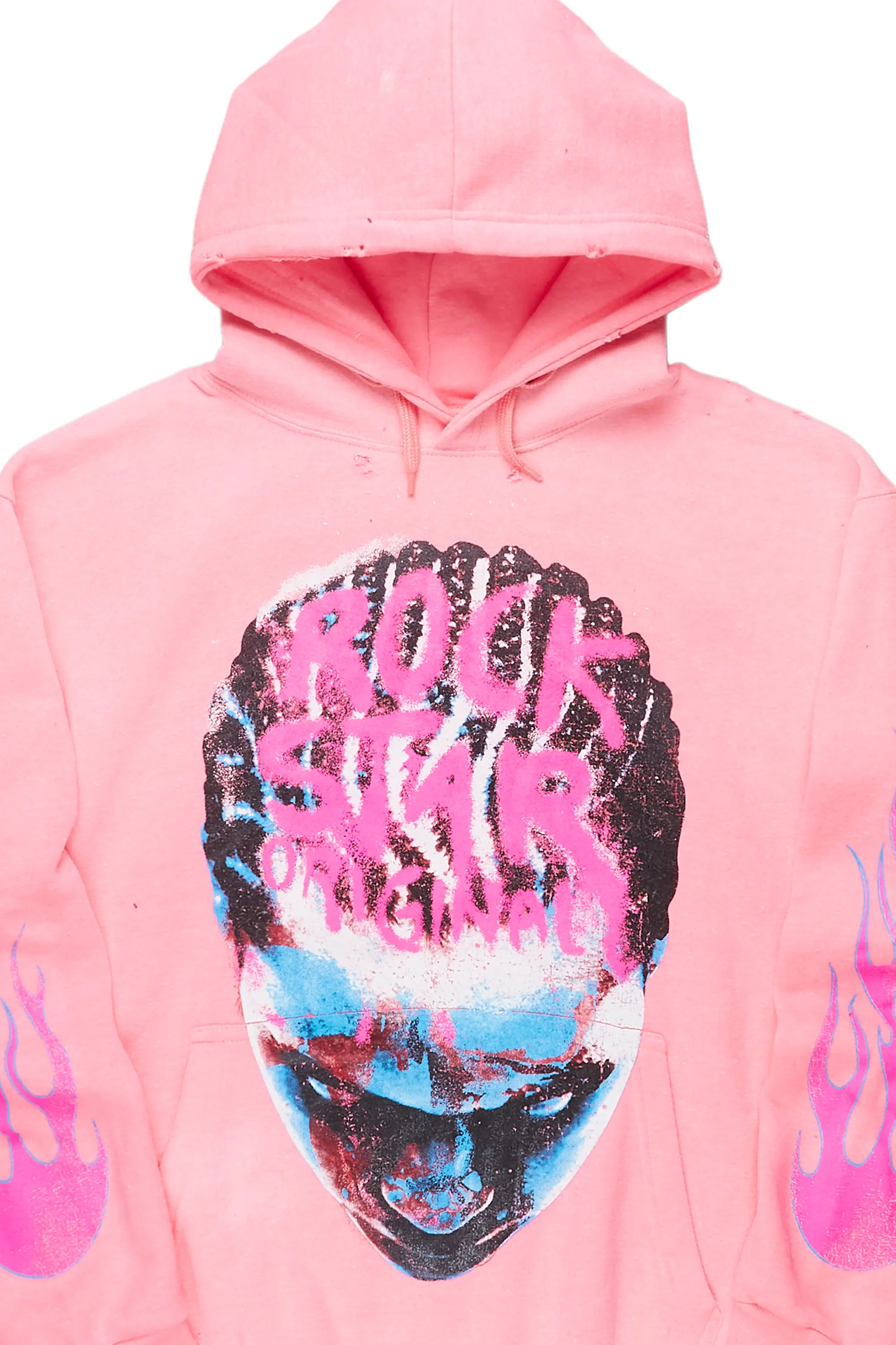 Rafe Pink Graphic Hoodie - Image 3
