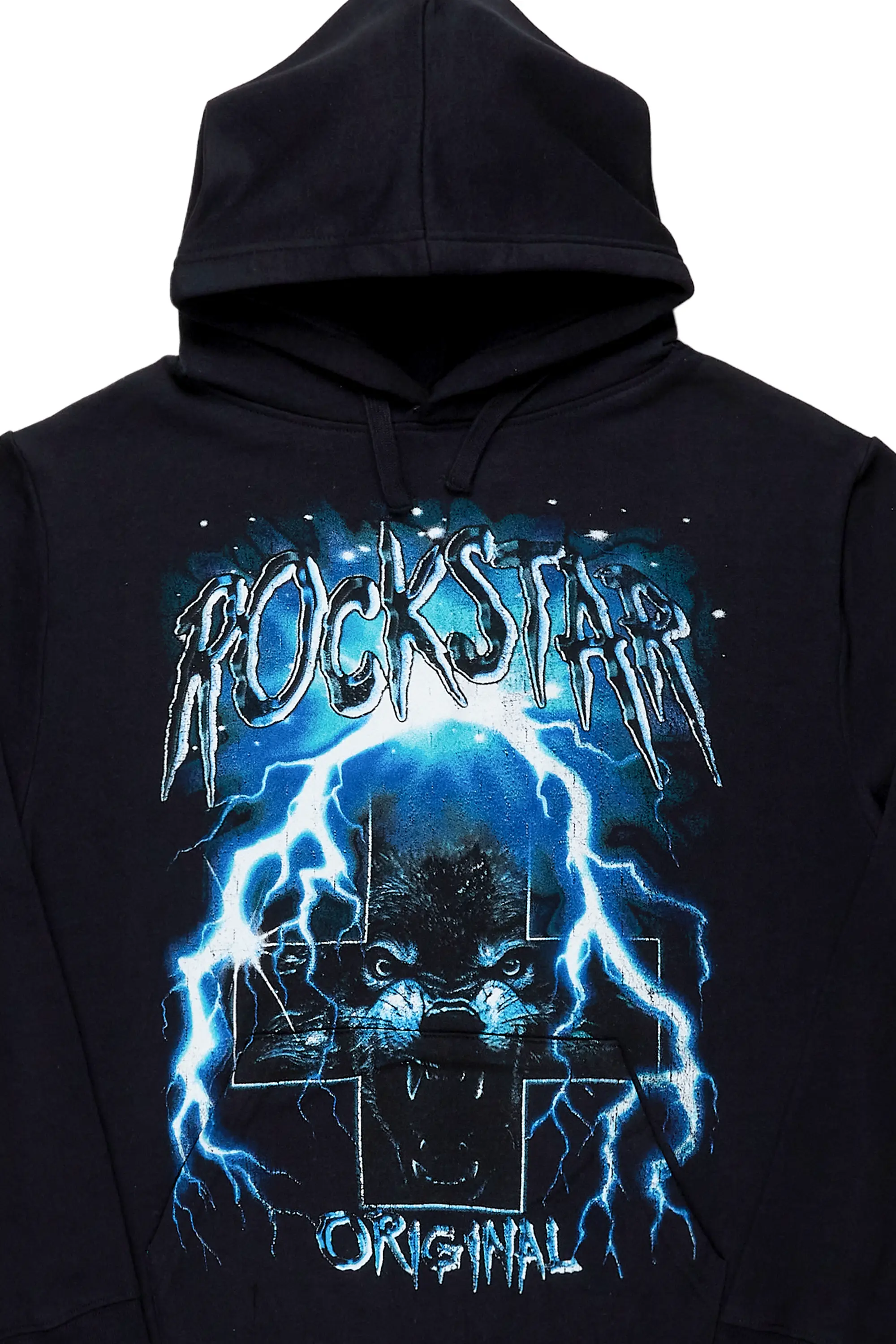 Bolk Black Graphic Hoodie - Image 3