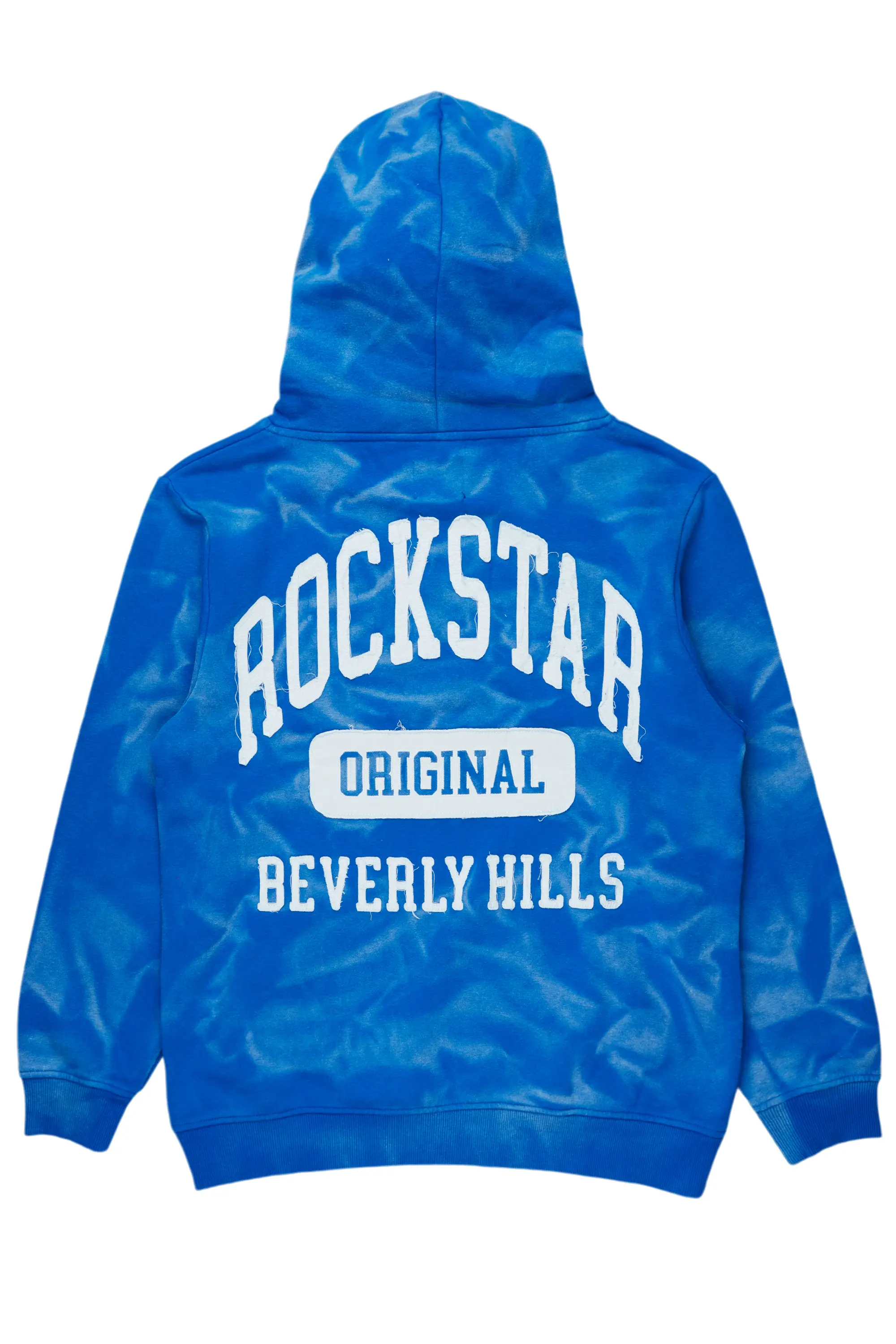 Member Royal Patchwork Graphic Hoodie - Image 9