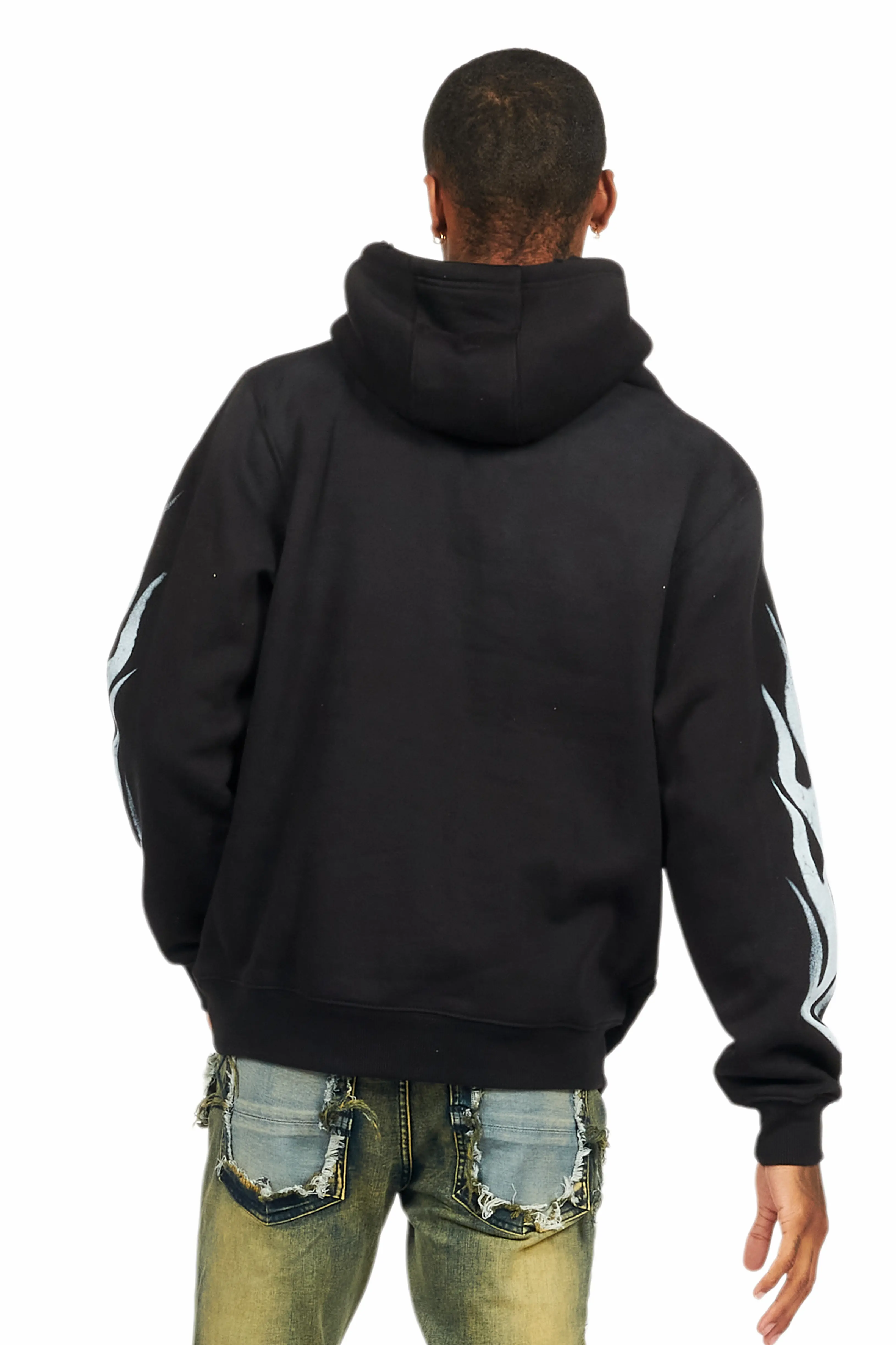 Banyan Black Graphic Hoodie - Image 9