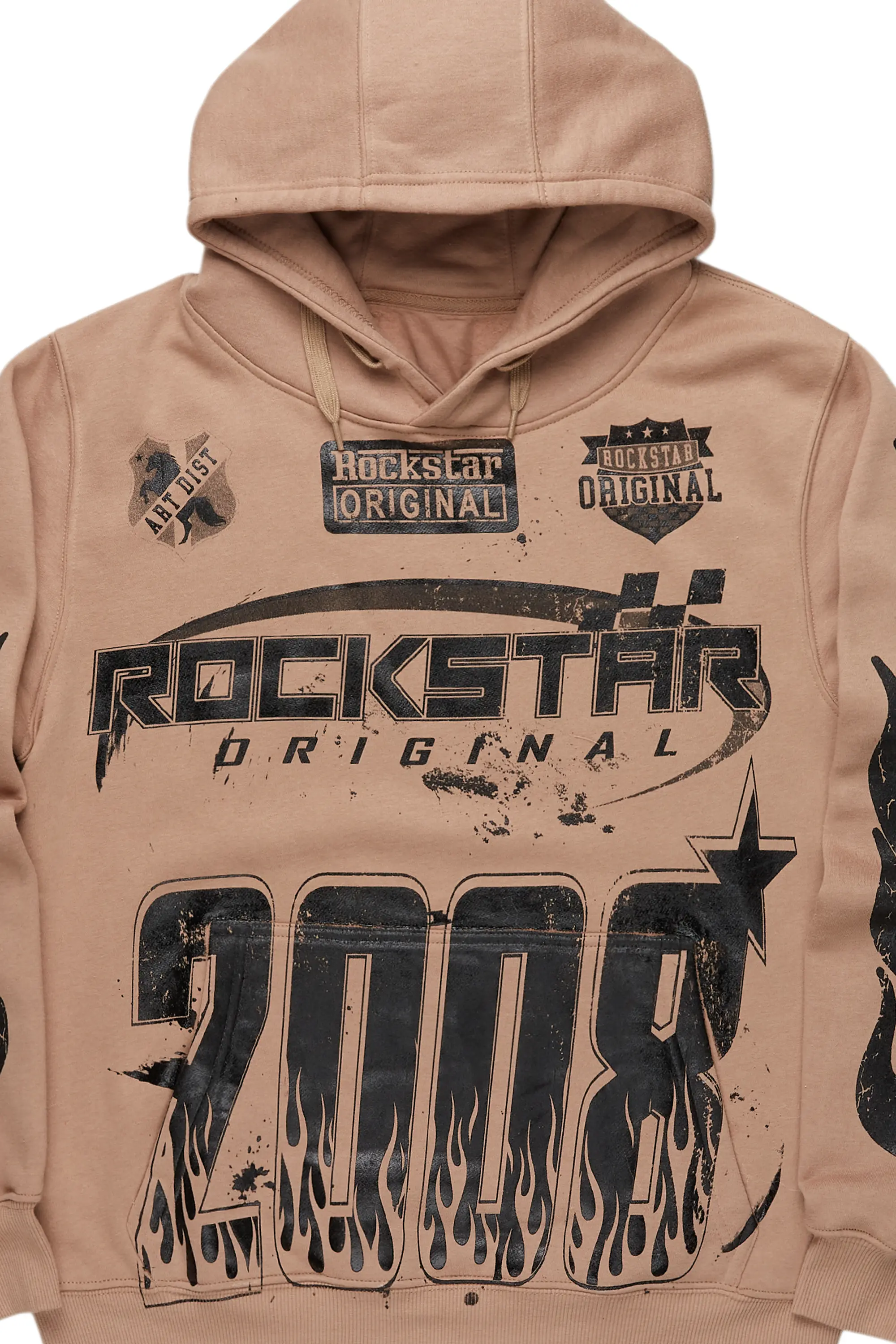 Amos Khaki Graphic Hoodie - Image 5