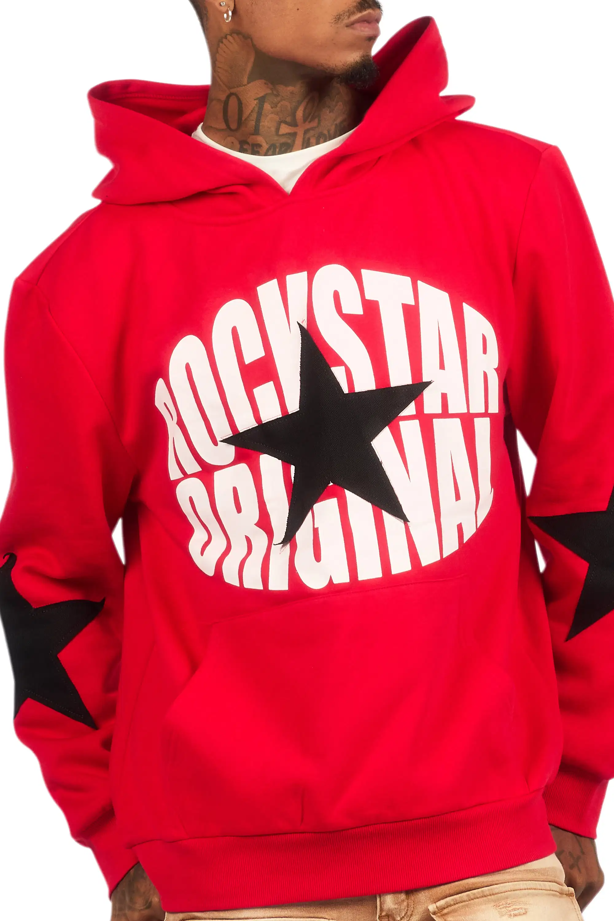 States 2.0 Red Graphic Hoodie - Image 2