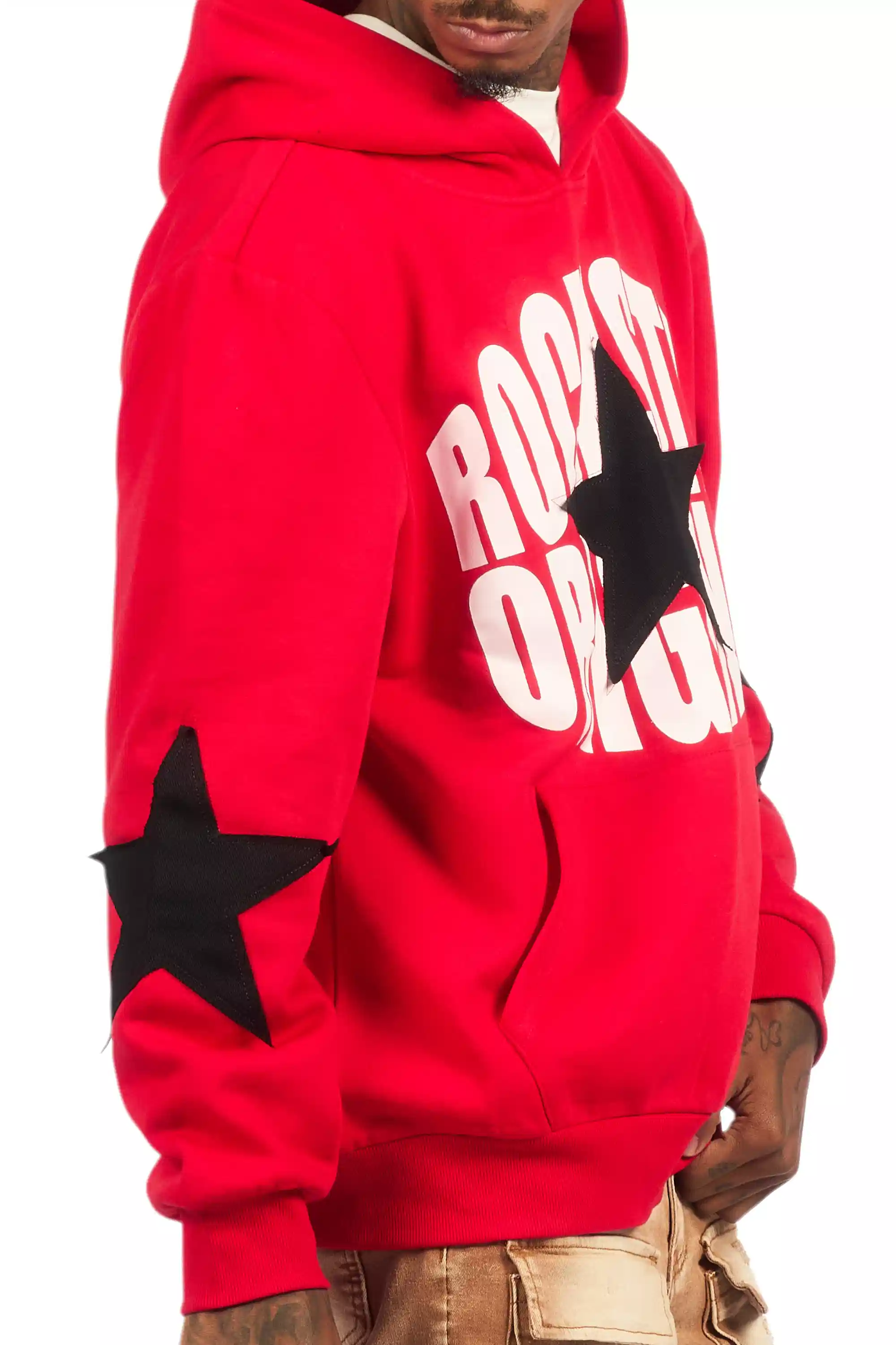 States 2.0 Red Graphic Hoodie - Image 4