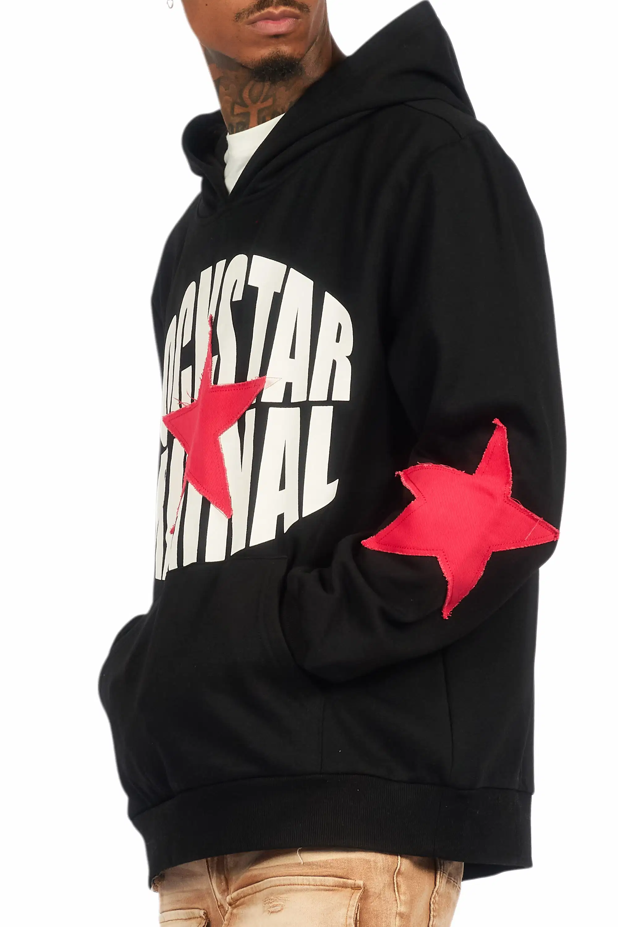 States 2.0 Black Graphic Hoodie - Image 3