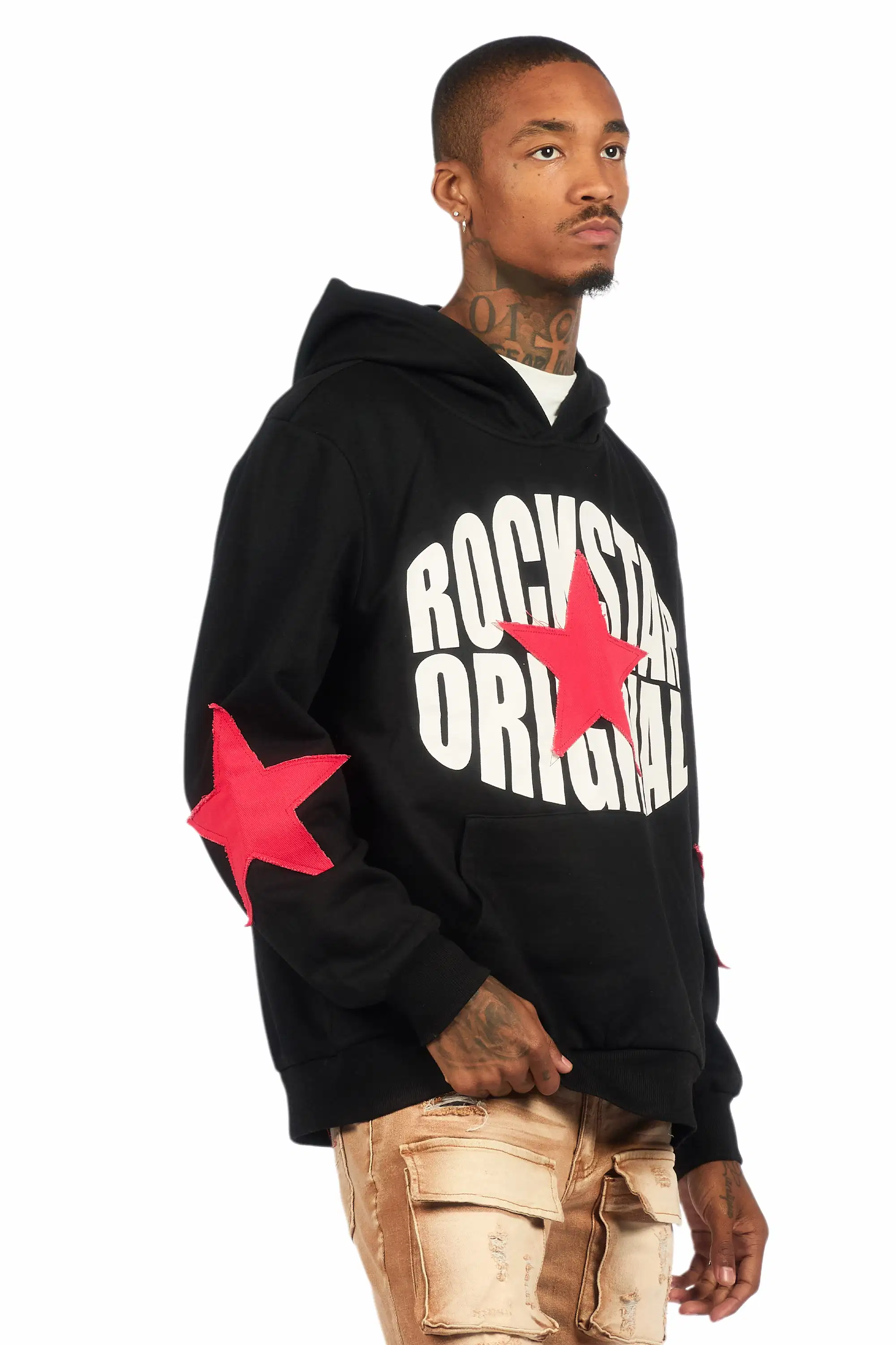 States 2.0 Black Graphic Hoodie - Image 4