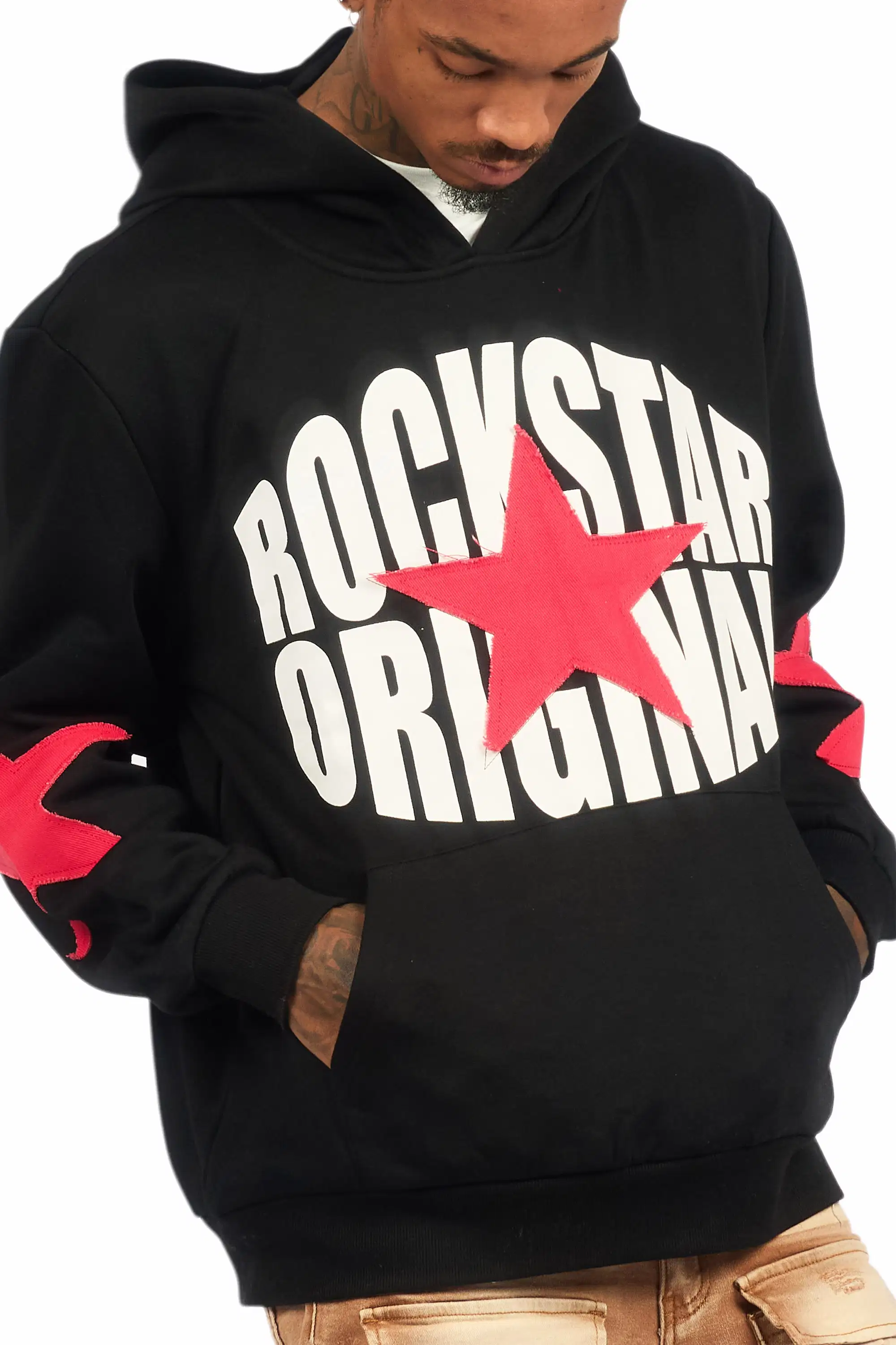 States 2.0 Black Graphic Hoodie - Image 5