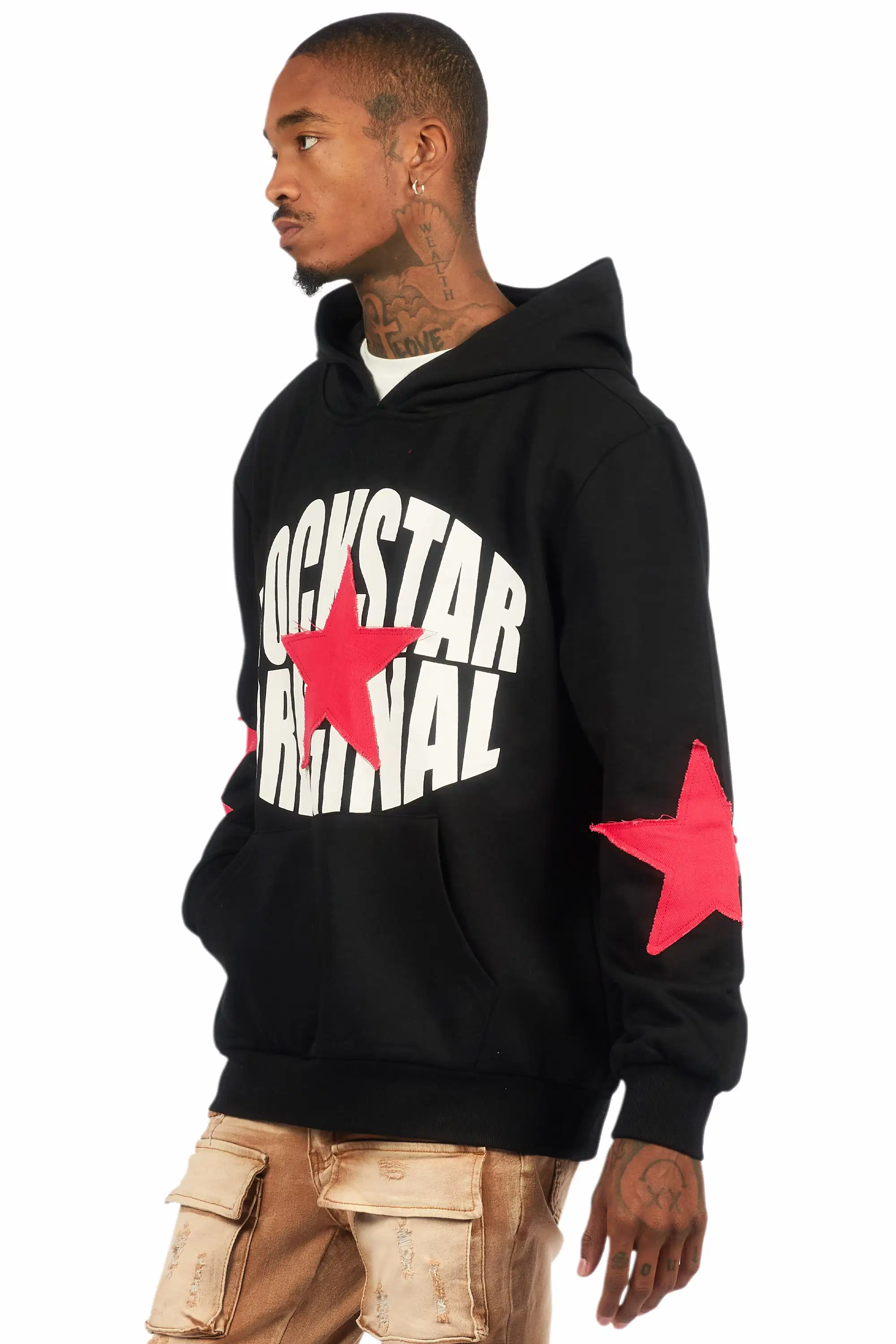 States 2.0 Black Graphic Hoodie - Image 6