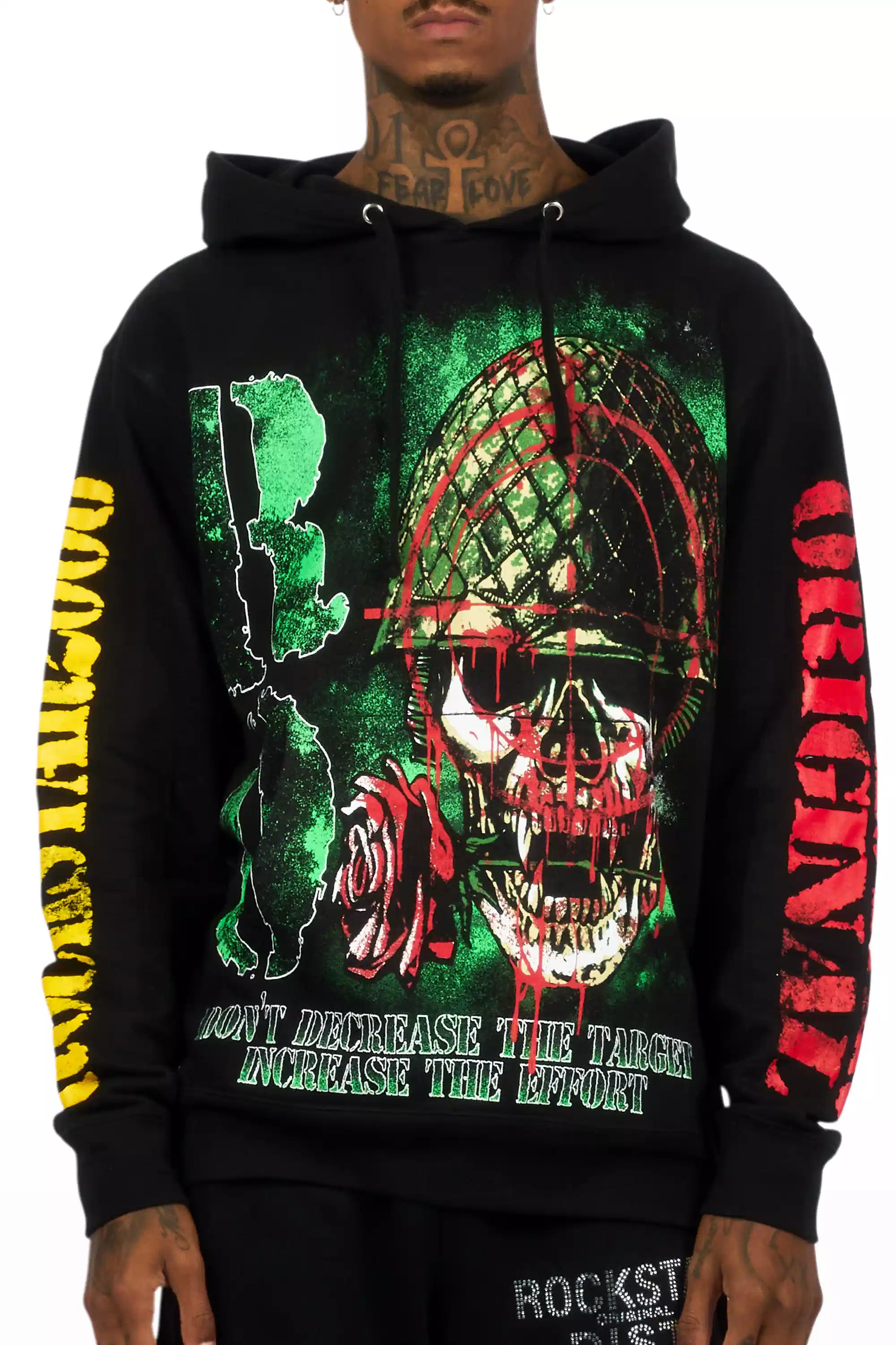 Killshot Romance Black/Multi Graphic Hoodie - Image 8