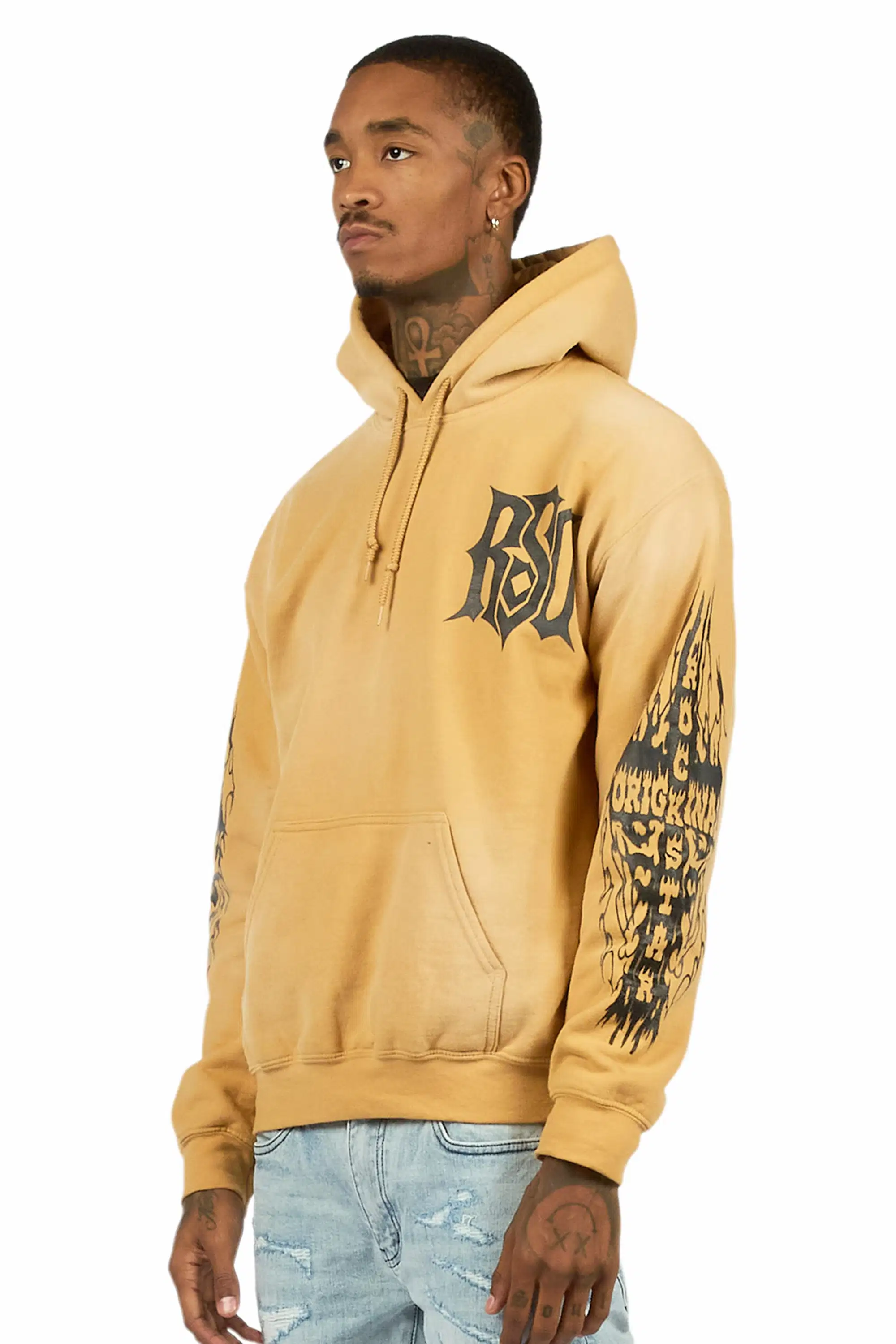 Lyrex Gold/Black Graphic Hoodie - Image 10