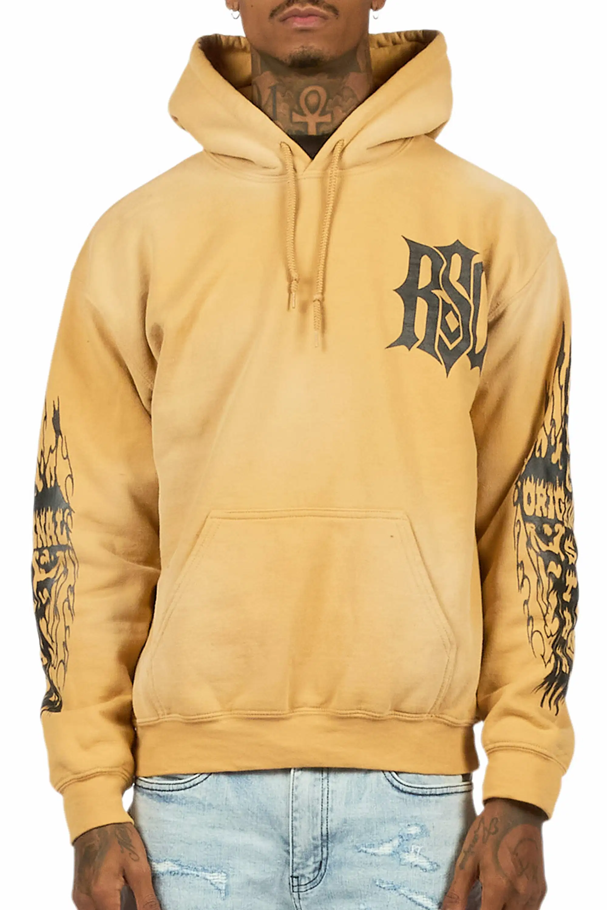 Lyrex Gold/Black Graphic Hoodie - Image 11