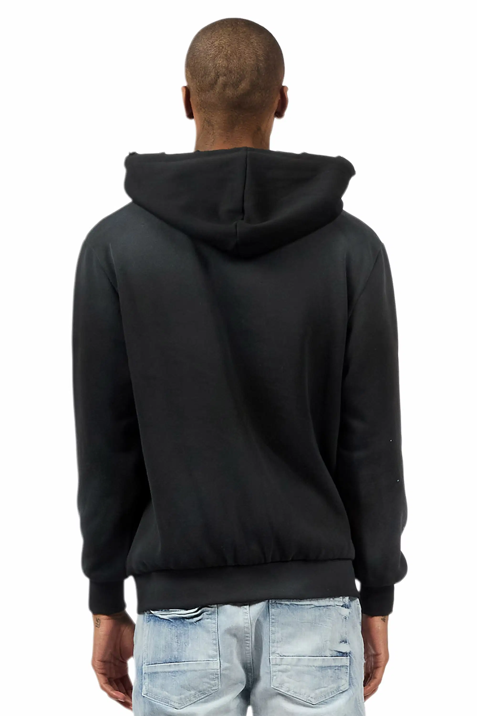 Reign Black Graphic Hoodie - Image 5