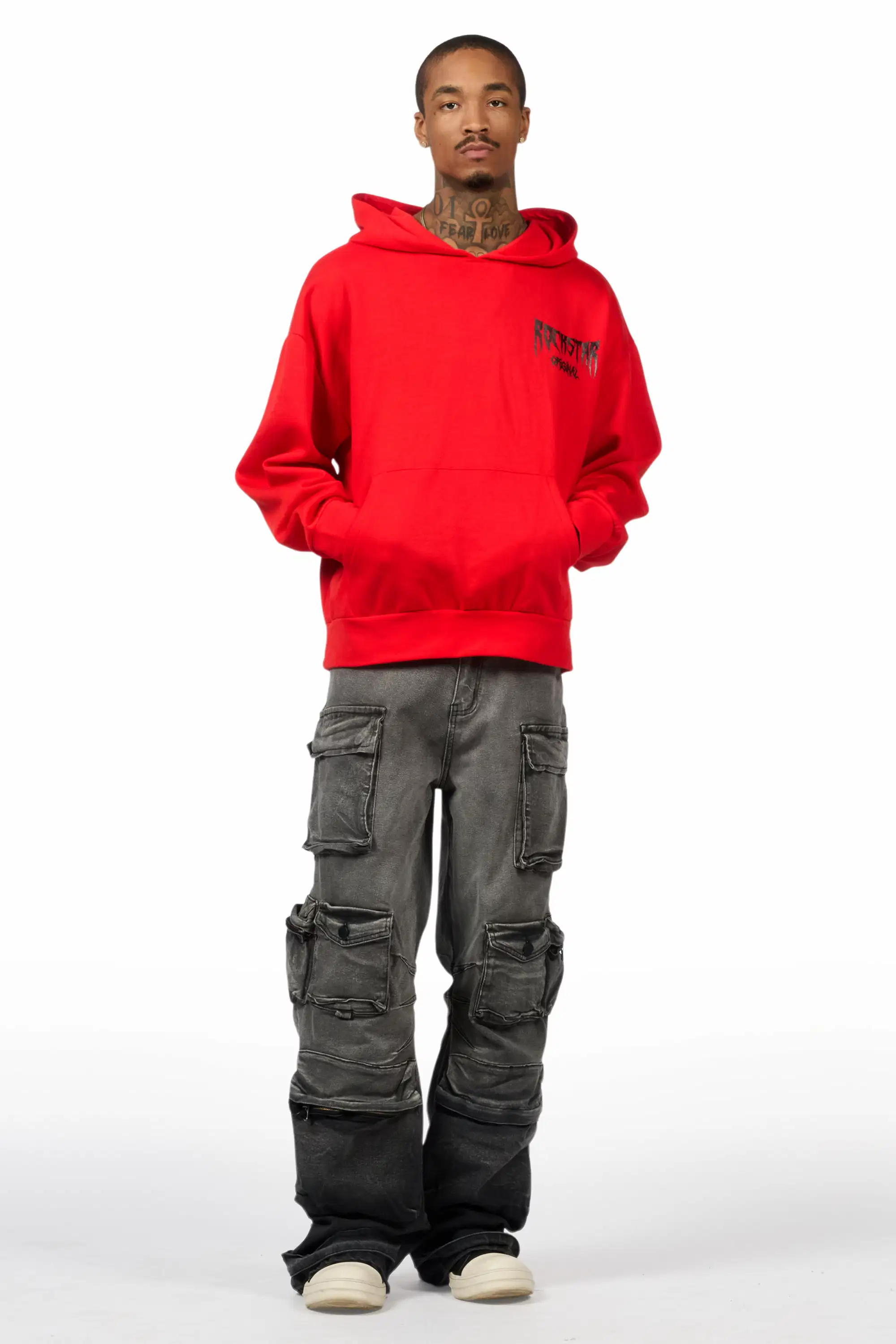 Twinkle Red Graphic Hoodie - Image 3