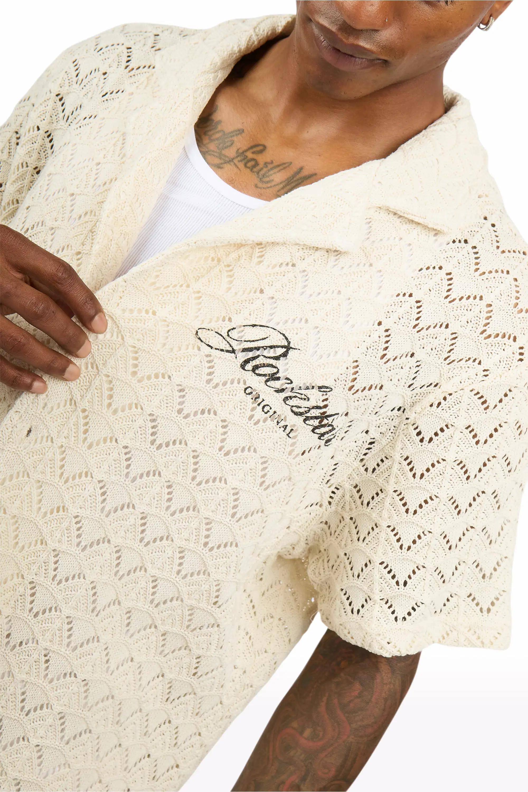 Baket Beige Button Down Shirt - Image 2