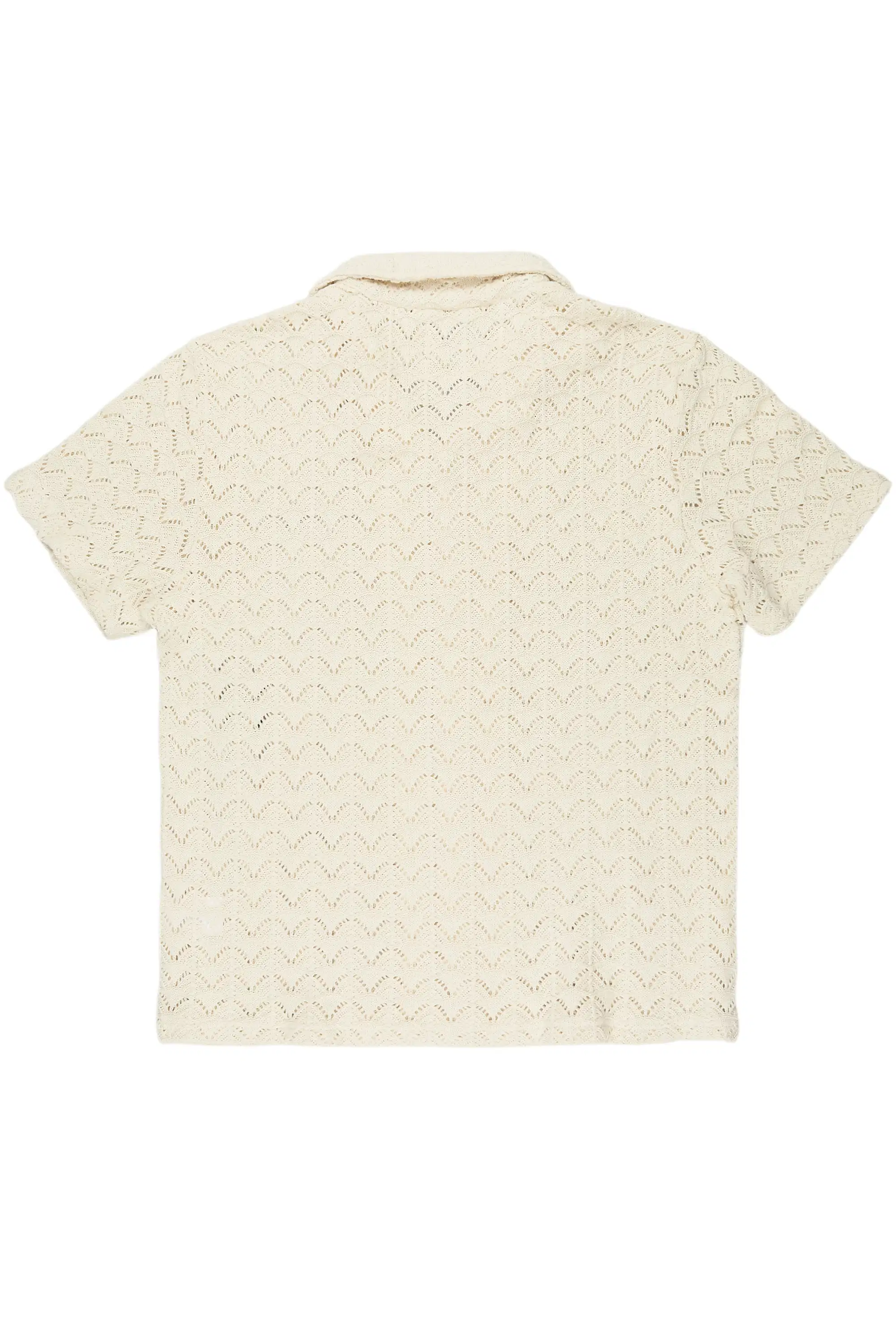 Baket Beige Button Down Shirt - Image 9