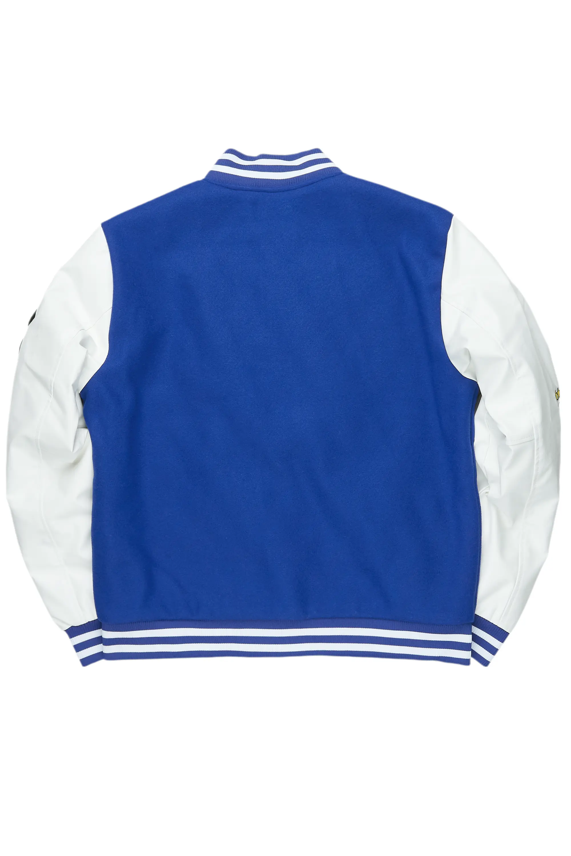Leaner Royal Blue Bomber Jacket - Image 13