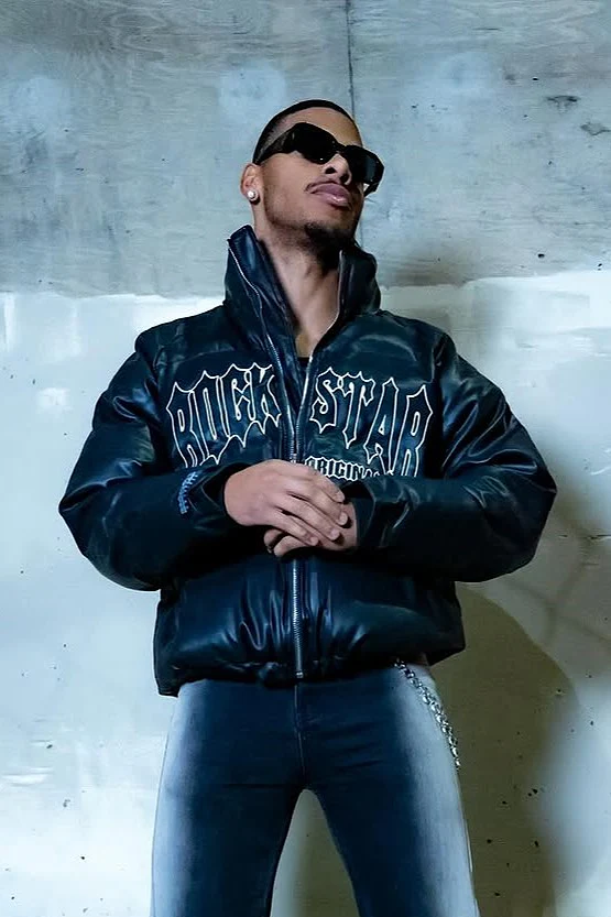 Ravi Black Puffer Jacket - Image 6