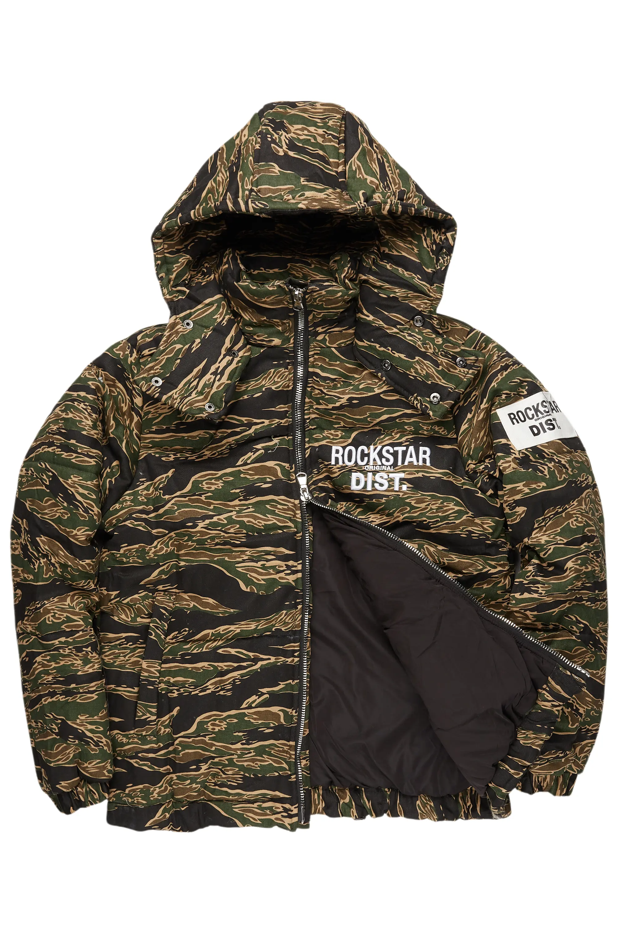 Bevis Camo Puffer Jacket - Image 9