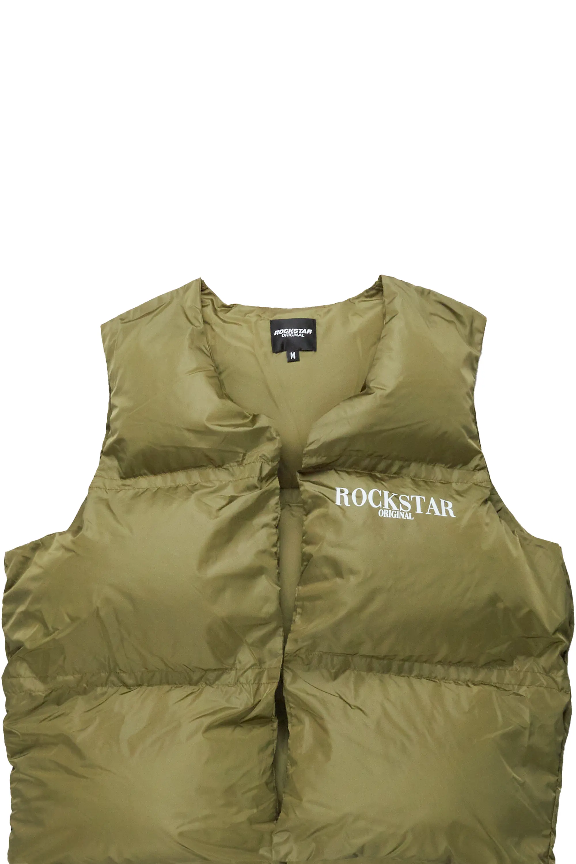 Frederick Green Puffer Vest - Image 3