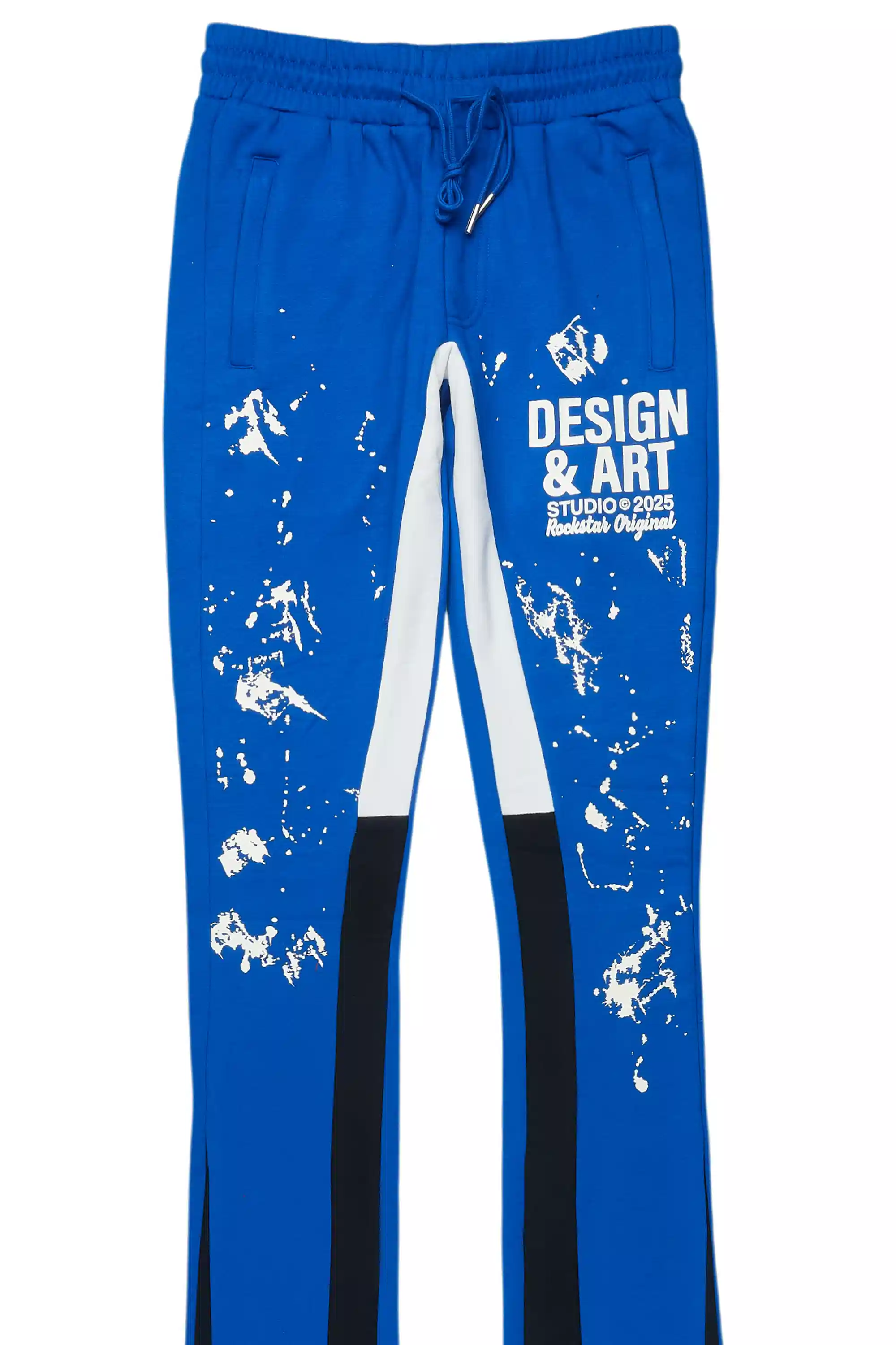 Damone Royal Super Stacked Flare Track Pant - Image 10