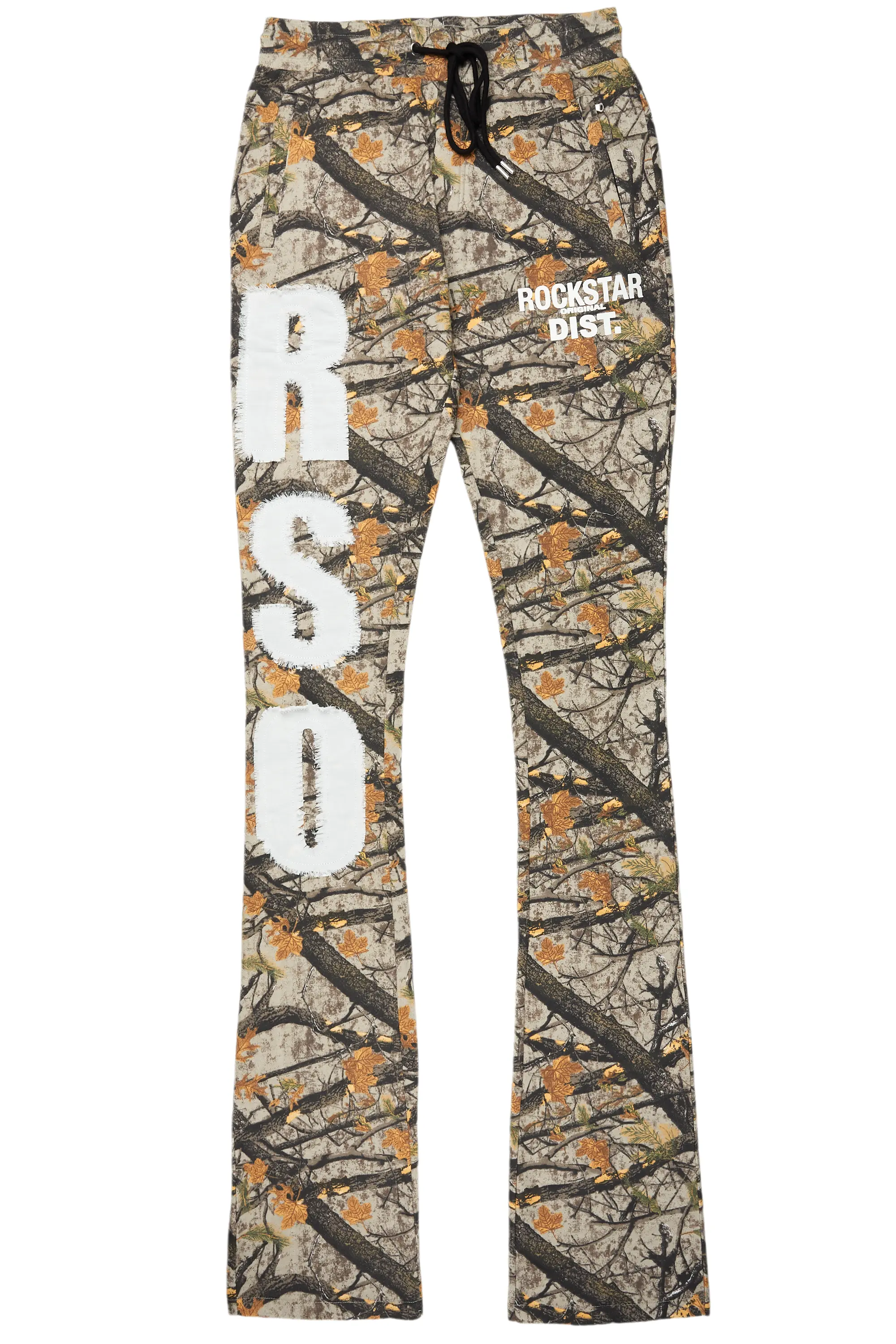 Bansi Tree Camo Super Stacked Trackpant - Image 2