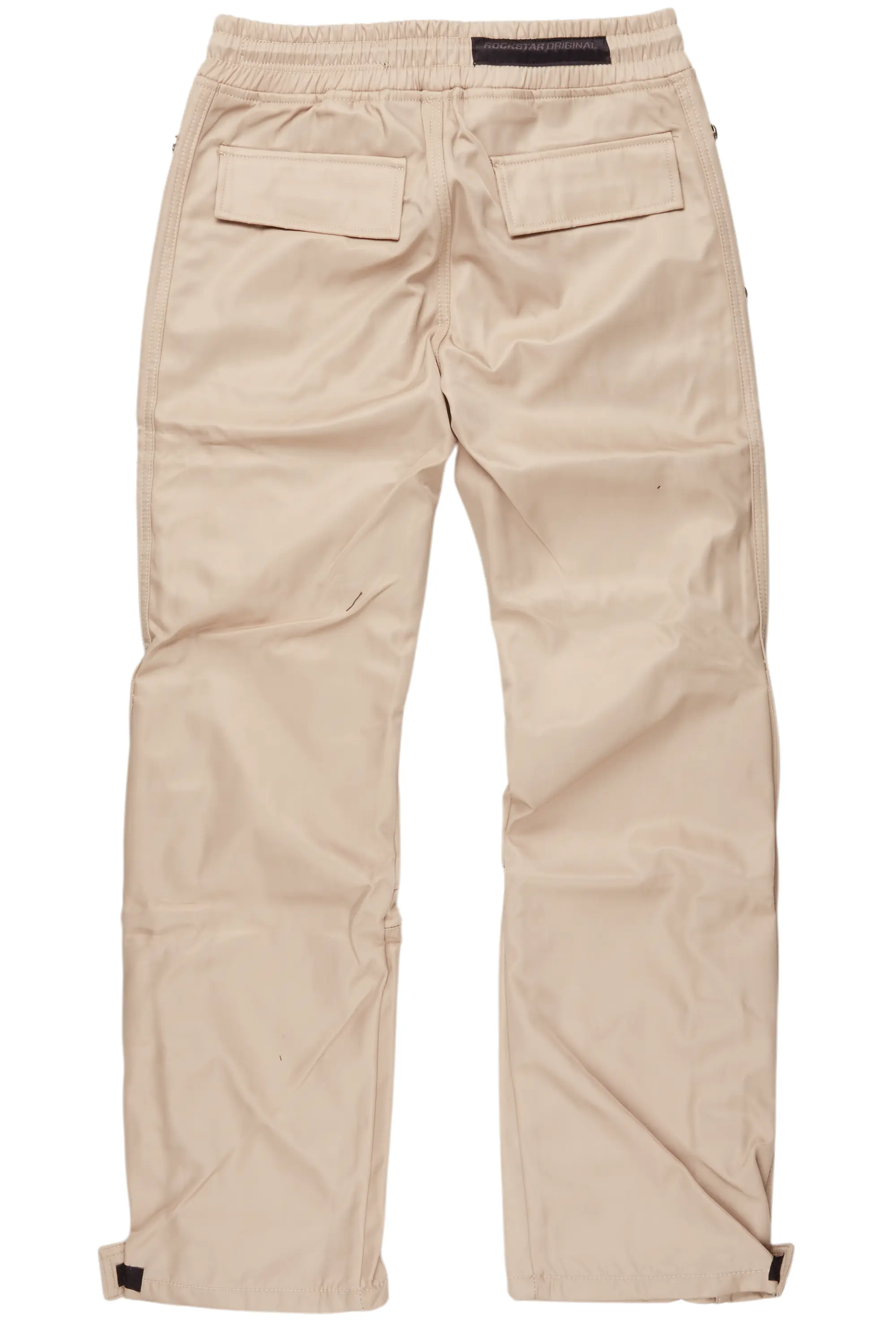 Yuri Beige Nylon Pants - Image 9