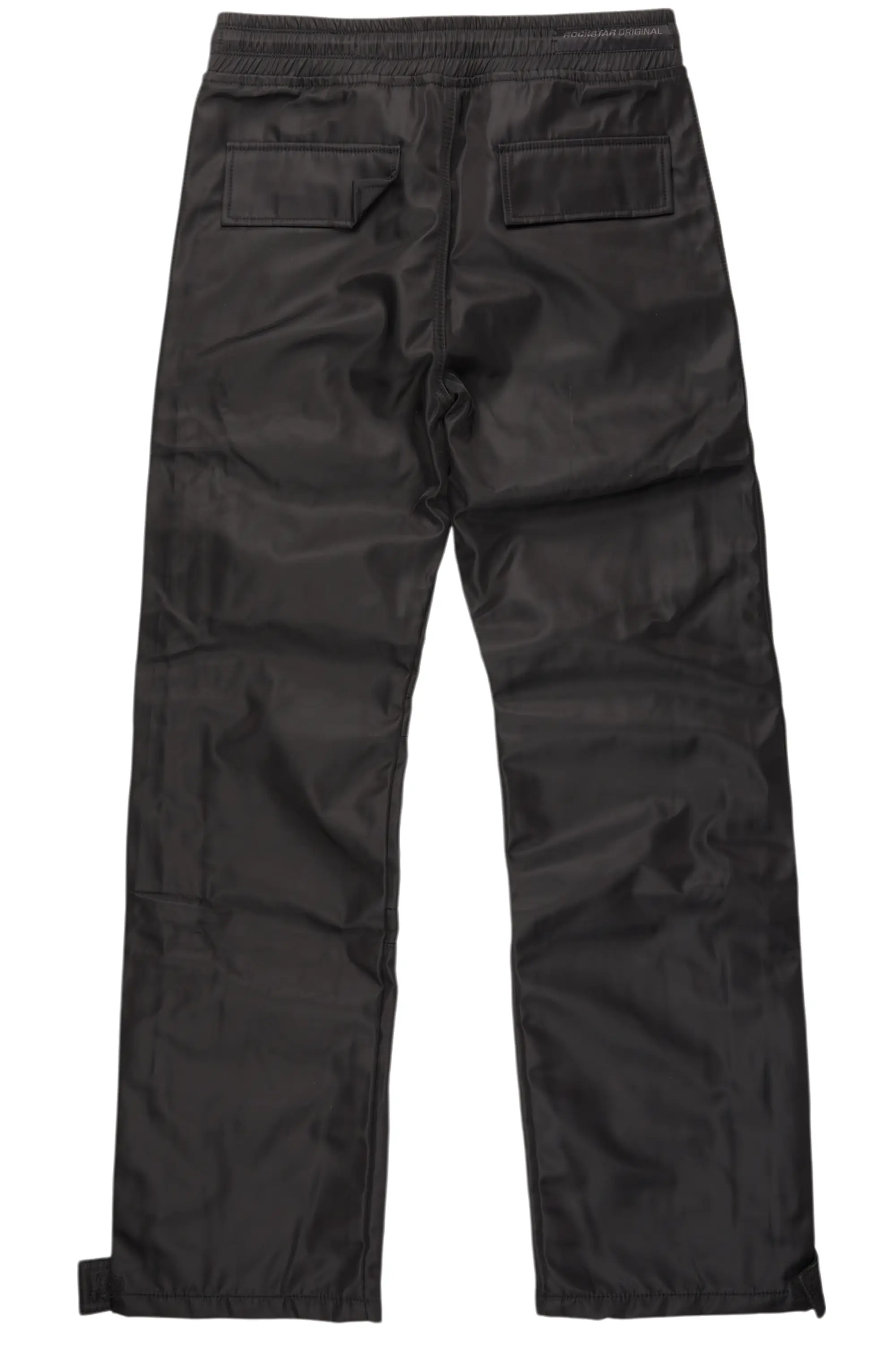 Yuri Black Nylon Pants - Image 9