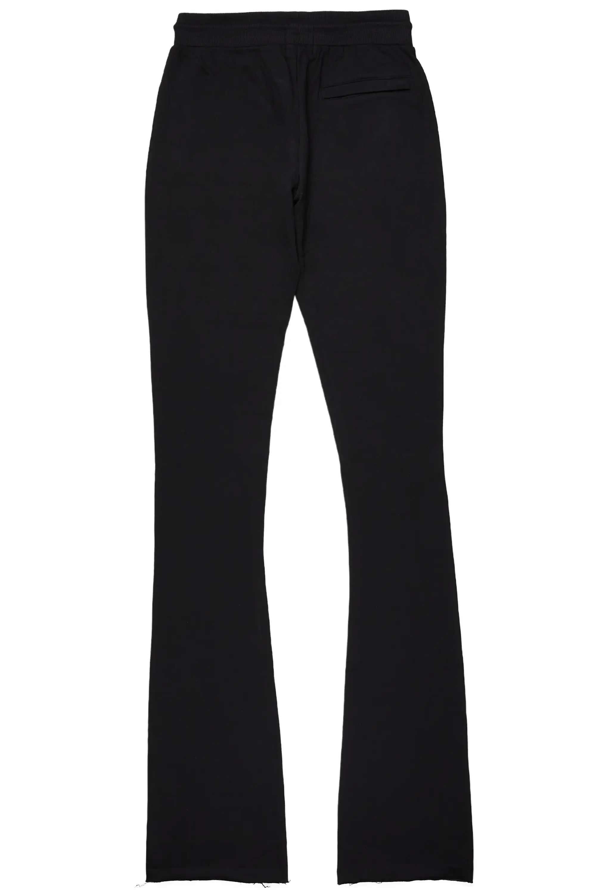 Callie Black/White Super Stacked Flare Pants - Image 9