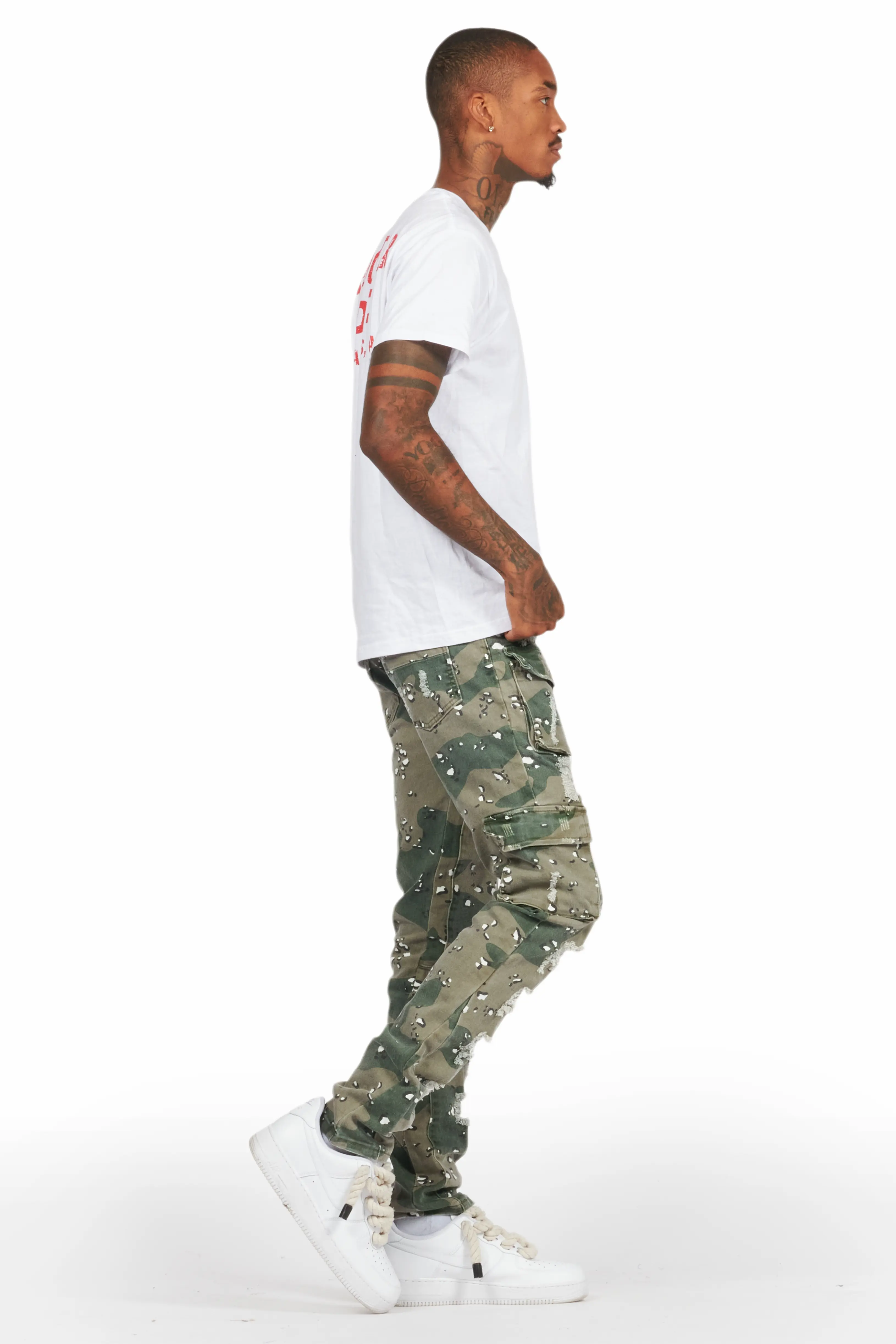 Kade Camo Skinny Fit Jean - Image 4